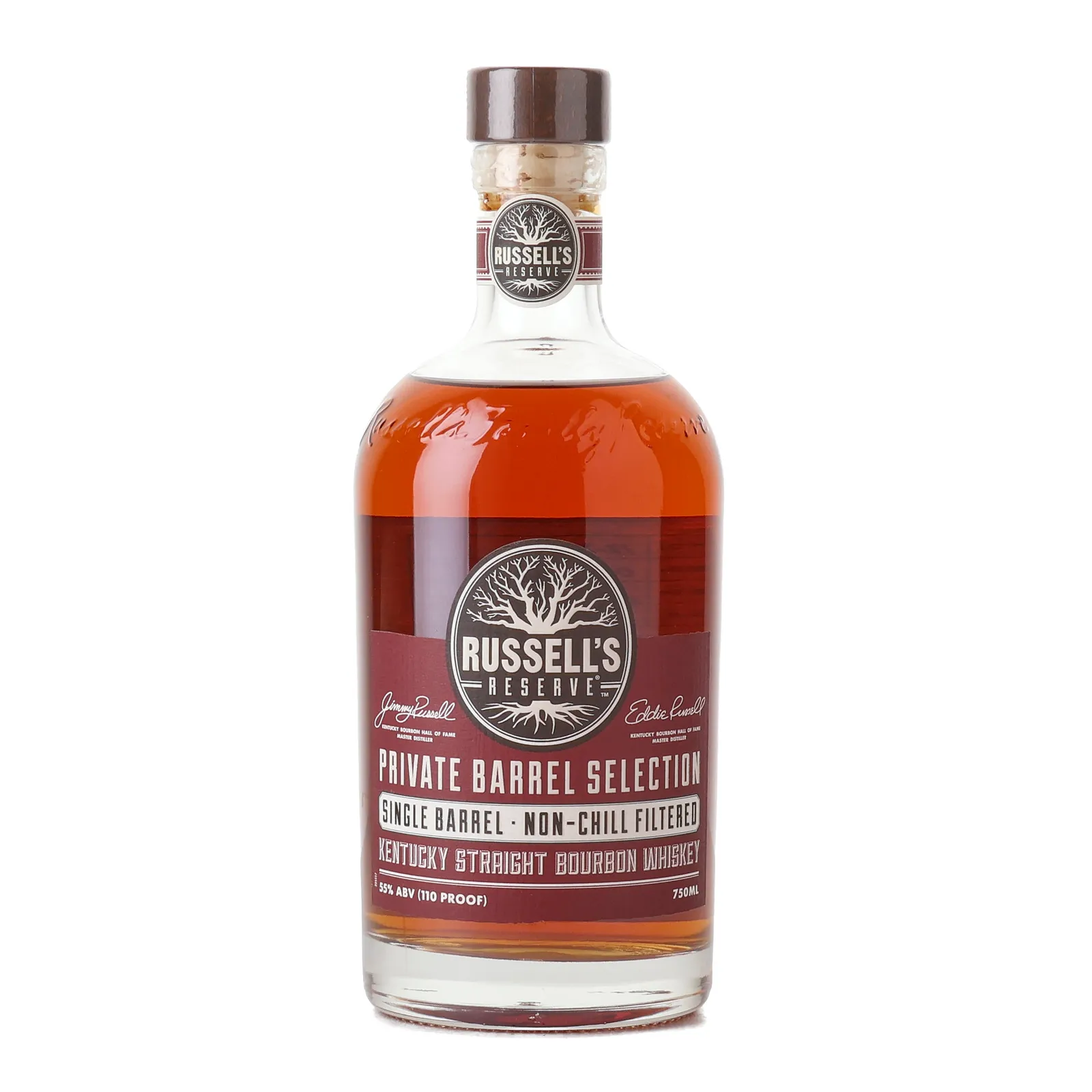 Russell's Reserve Private Barrel Selection (Jack Rose Dining Saloon), Cask #21-0148, 2021, 55% whisky bottle