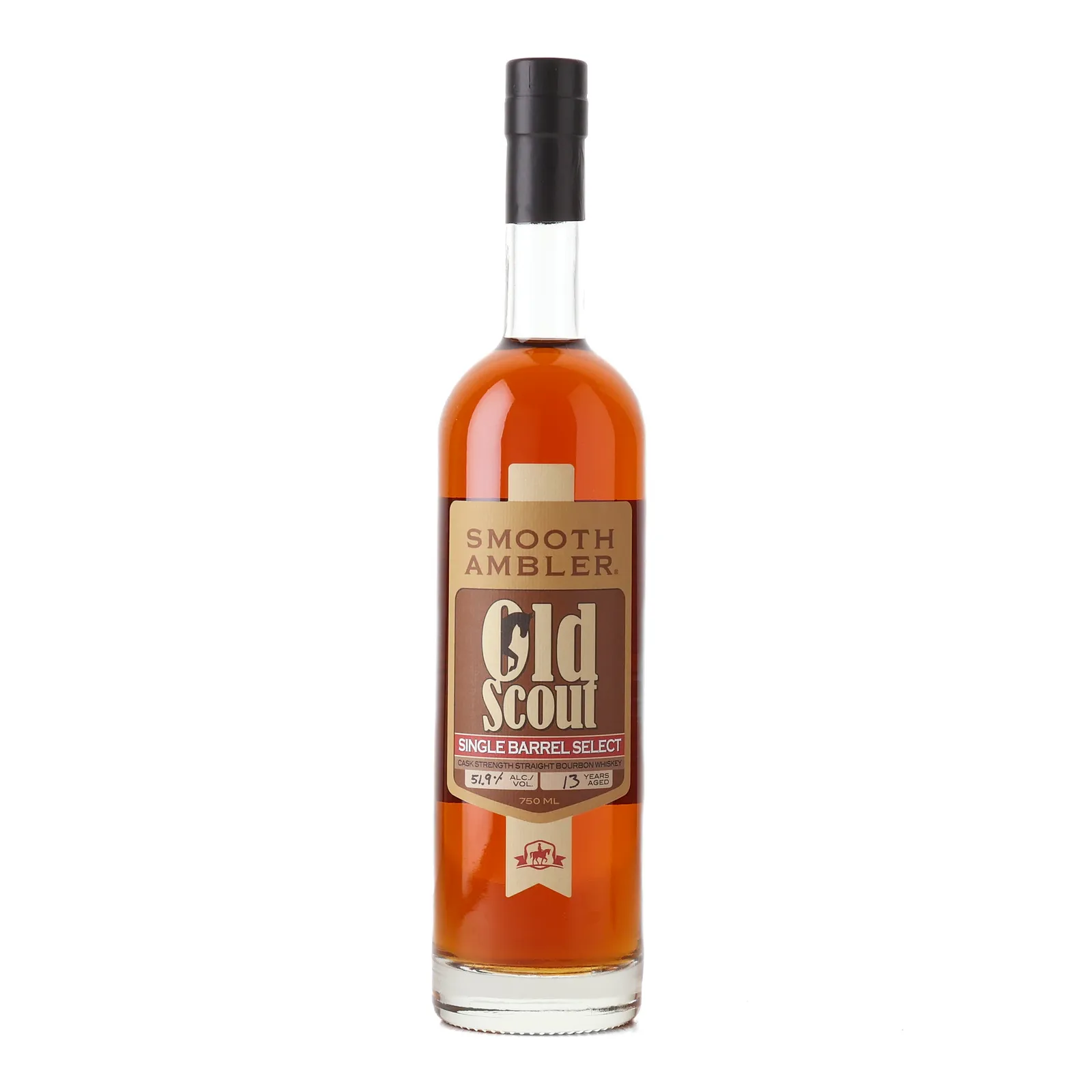 Smooth Ambler Old Scout Single Barrel Select 13 Year Old, Batch No. 13636, Smooth Ambler, 51.9% whisky bottle