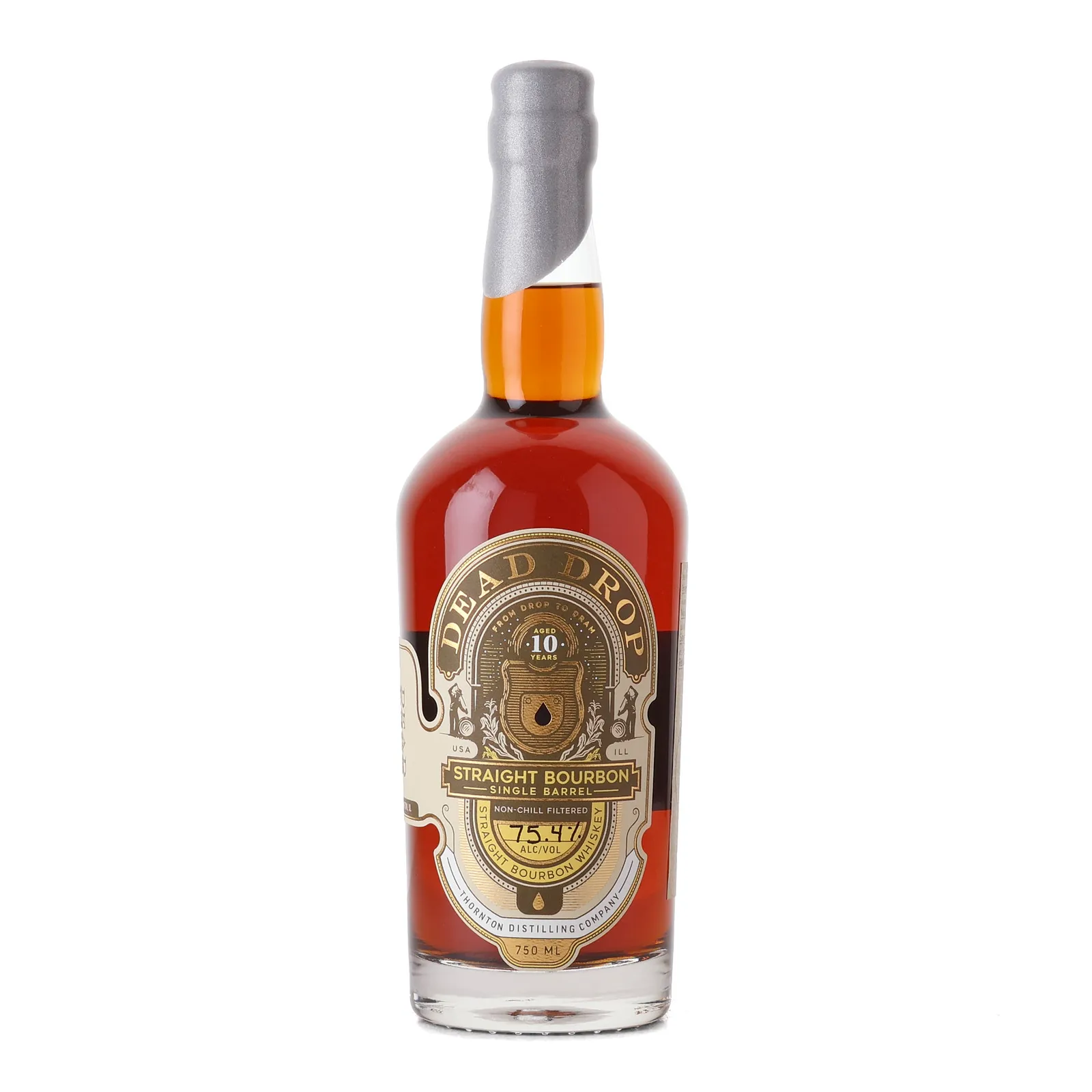 Dead Drop 'Stock Room' 10 Year Old, New Charred Oak Cask, Cask #618, 2026, 75.4% whisky bottle