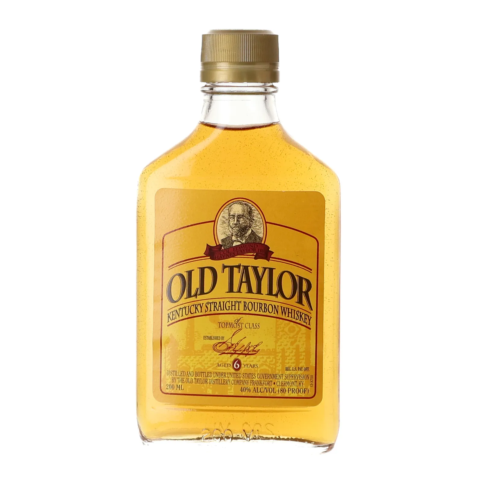 Old Taylor 6 Year Old, 40%, 20cl whisky bottle