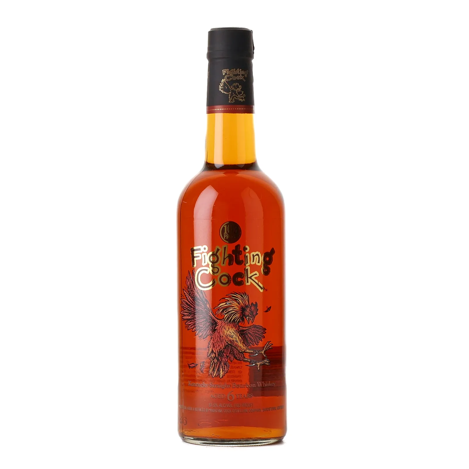 Fighting Cock Bourbon 6 Year Old, Bourbon Cask, 51.5% whisky bottle