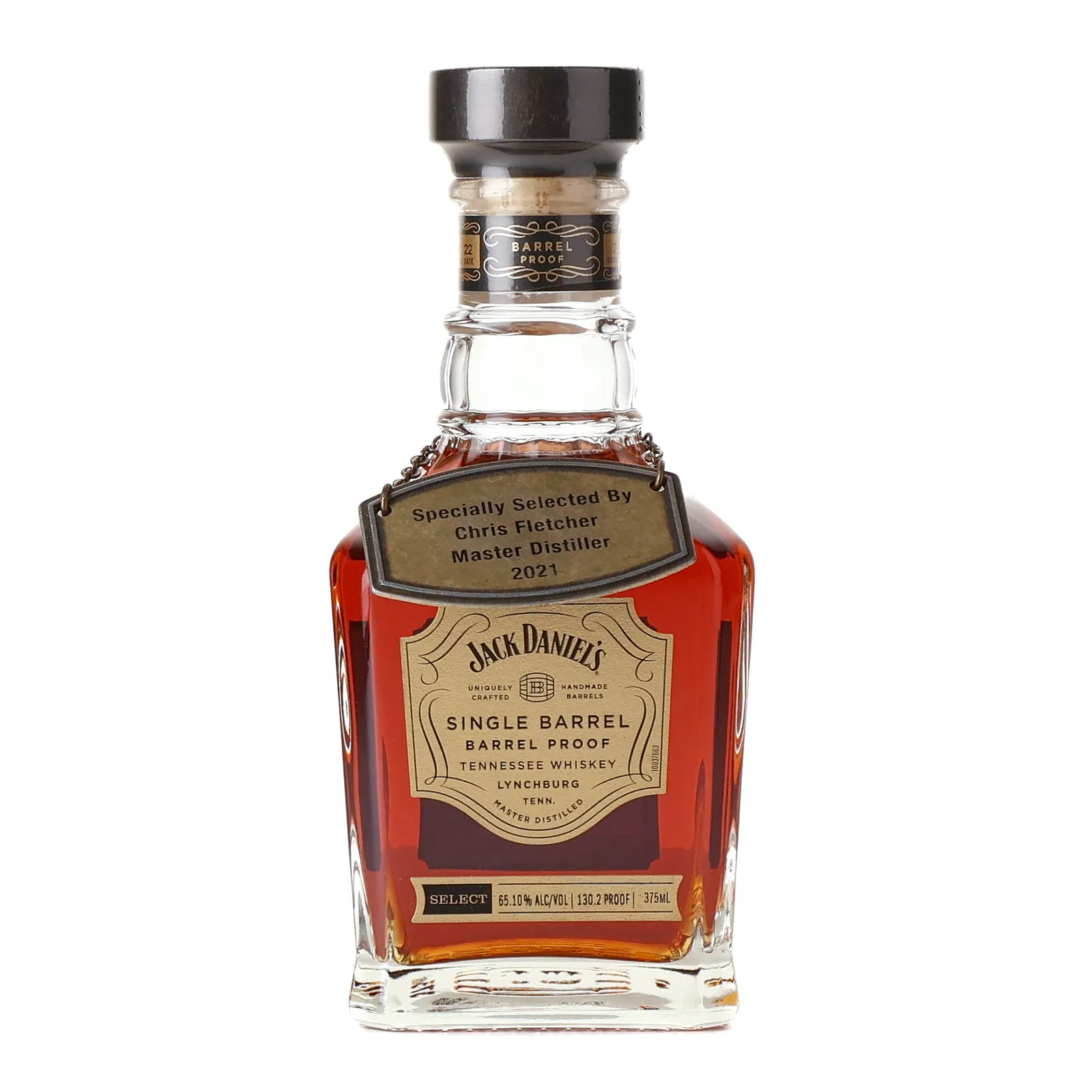 Jack Daniel's Single Barrel Barrel Proof Tennessee Whiskey, Cask #22-02506, 2022, 65.1% whisky bottle