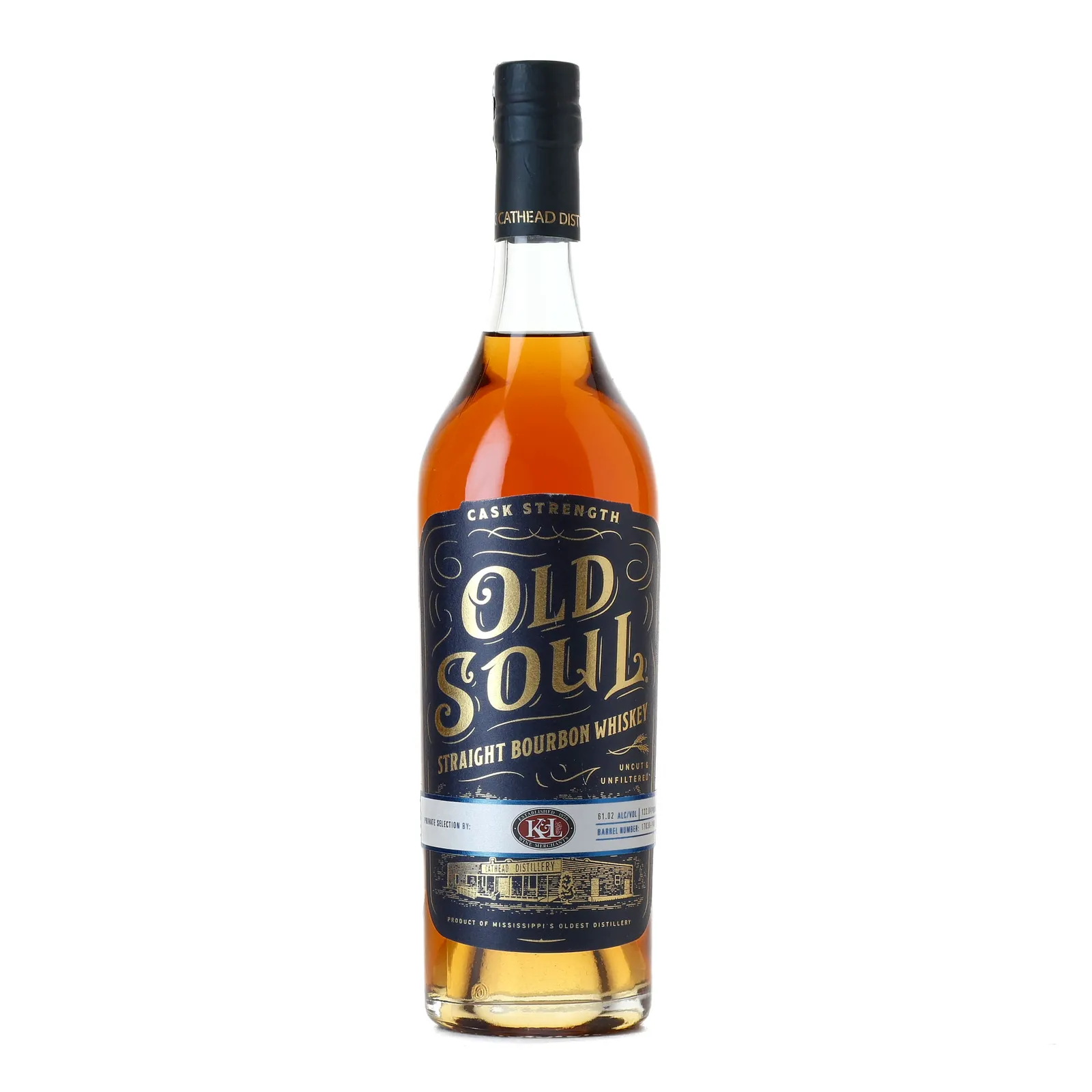 Old Soul Cask Strength Straight Bourbon Cask #17830, 2024, 61.02% whisky bottle