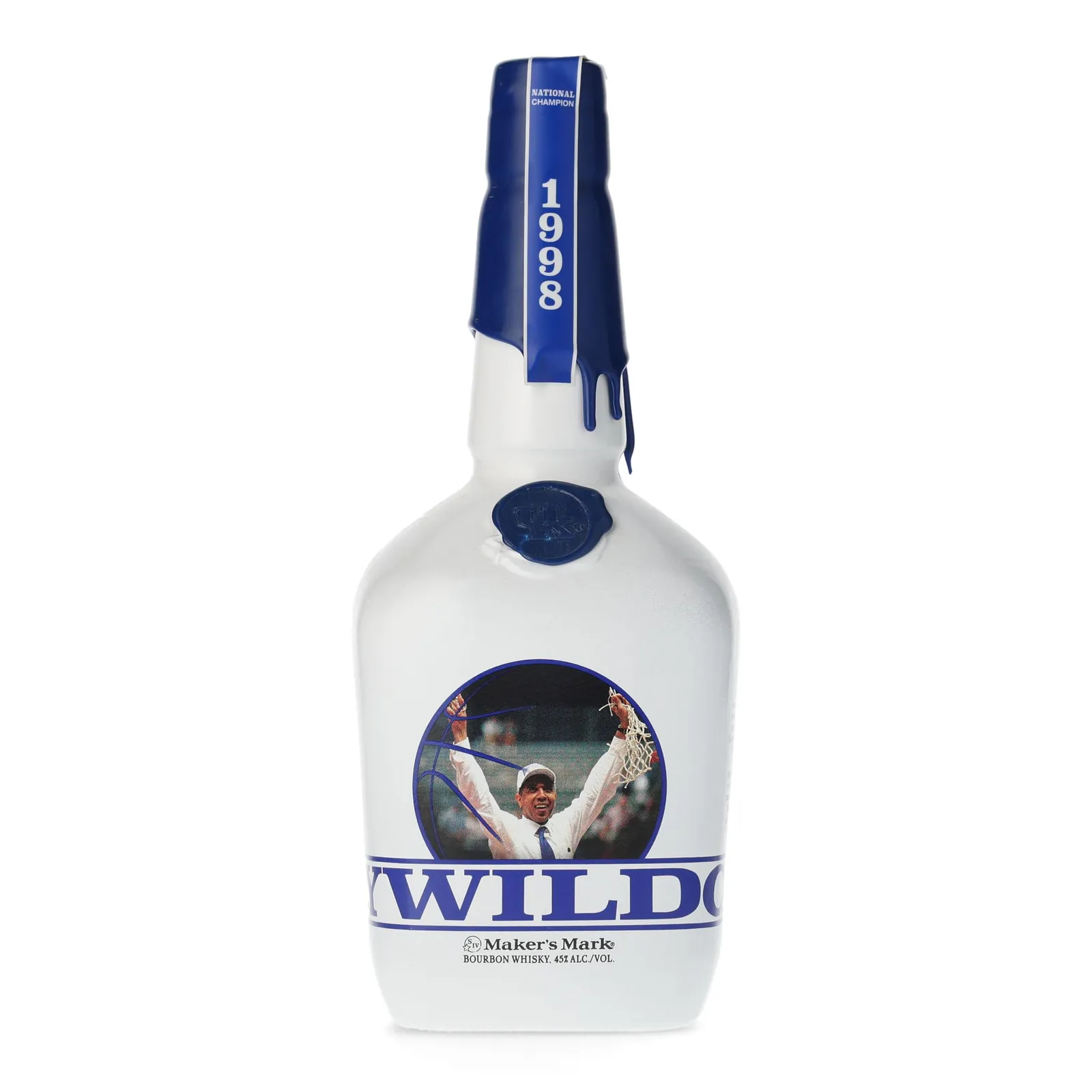 Maker's Mark Kentucky Wildcats 1998, New Charred Oak Cask, 2018, 45% whisky bottle