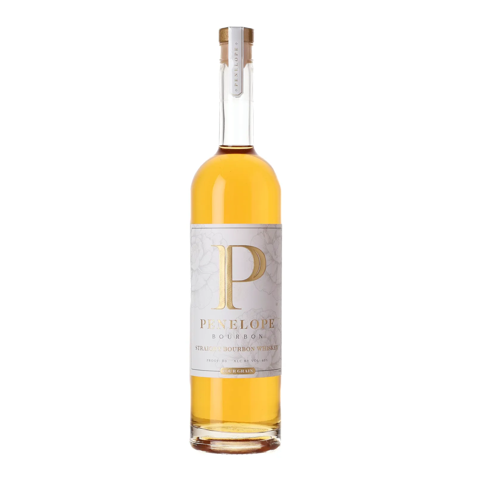 Penelope Four Grain Bourbon 4 Year Old, New American Oak Cask, 40% whisky bottle