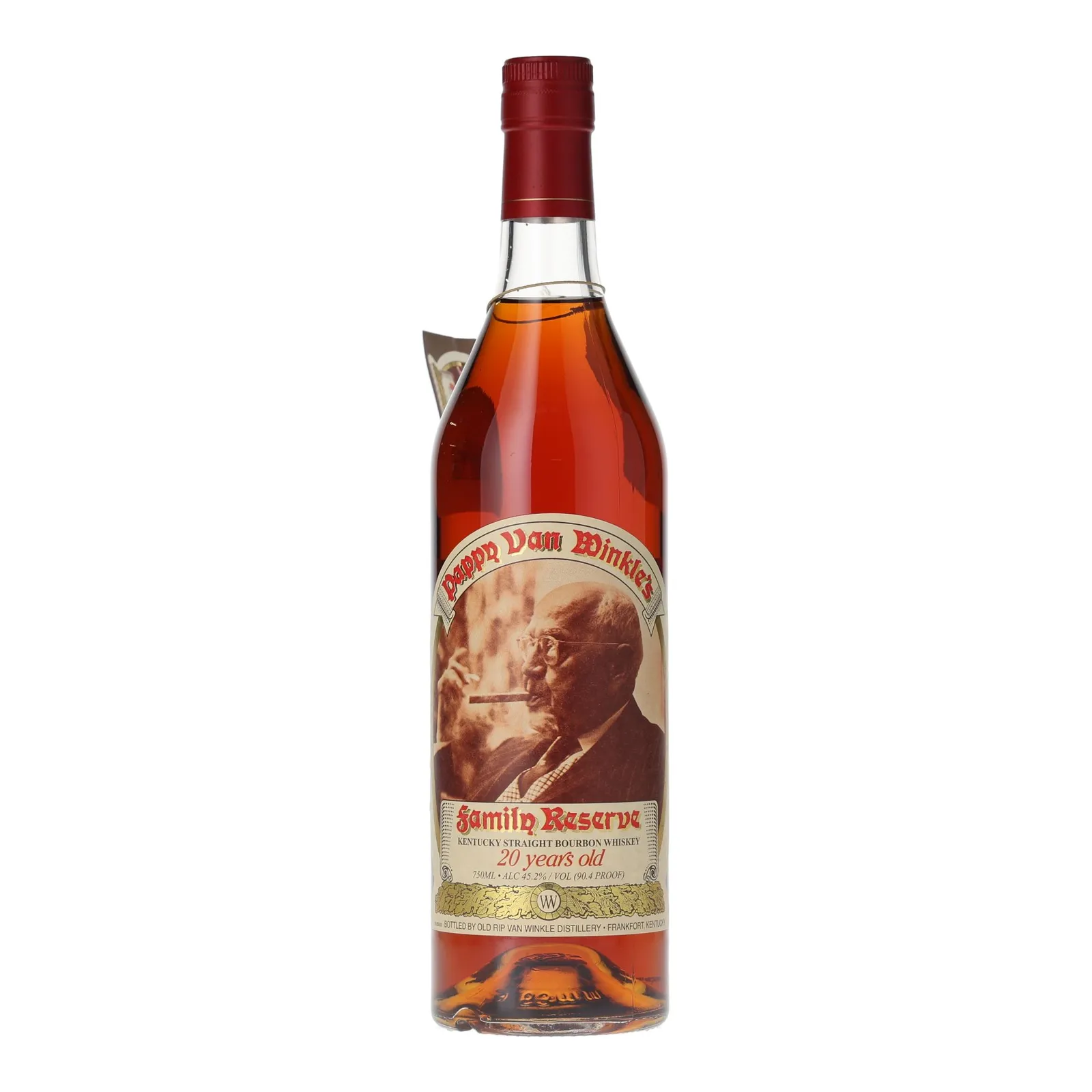 Pappy Van Winkle Family Reserve Bourbon 20 Year Old, New Charred Oak Cask, 2012, 45.2% whisky bottle