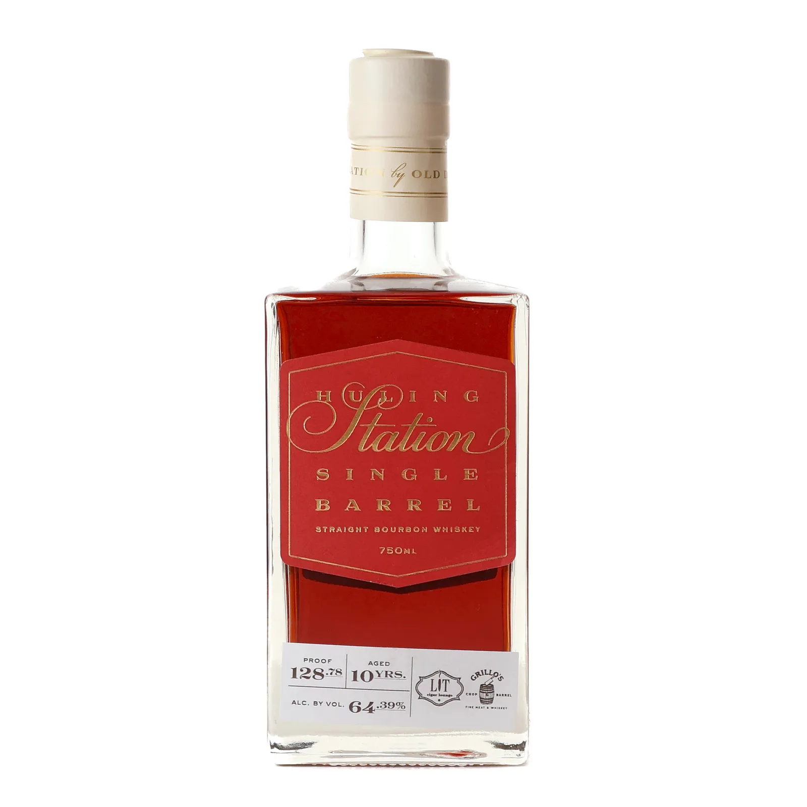 Huling Station 10 Year Old, New Charred Oak Cask, Grillo's Private Barrel Selection, 64.4% whisky bottle