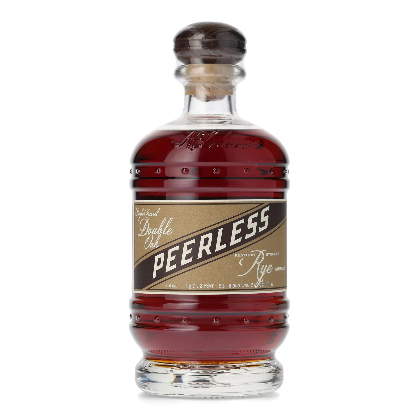 Peerless Double Oak Rye 'Chocolate Chip Cookie Dough' Private Barrel Selection, Oak Cask, 2020, 53.6% whisky bottle