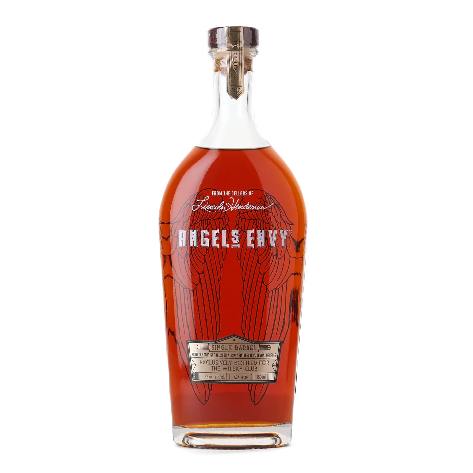 Angel's Envy Private Barrel Selection, Port Wine Cask, Batch No. SB-240892, 55% whisky bottle