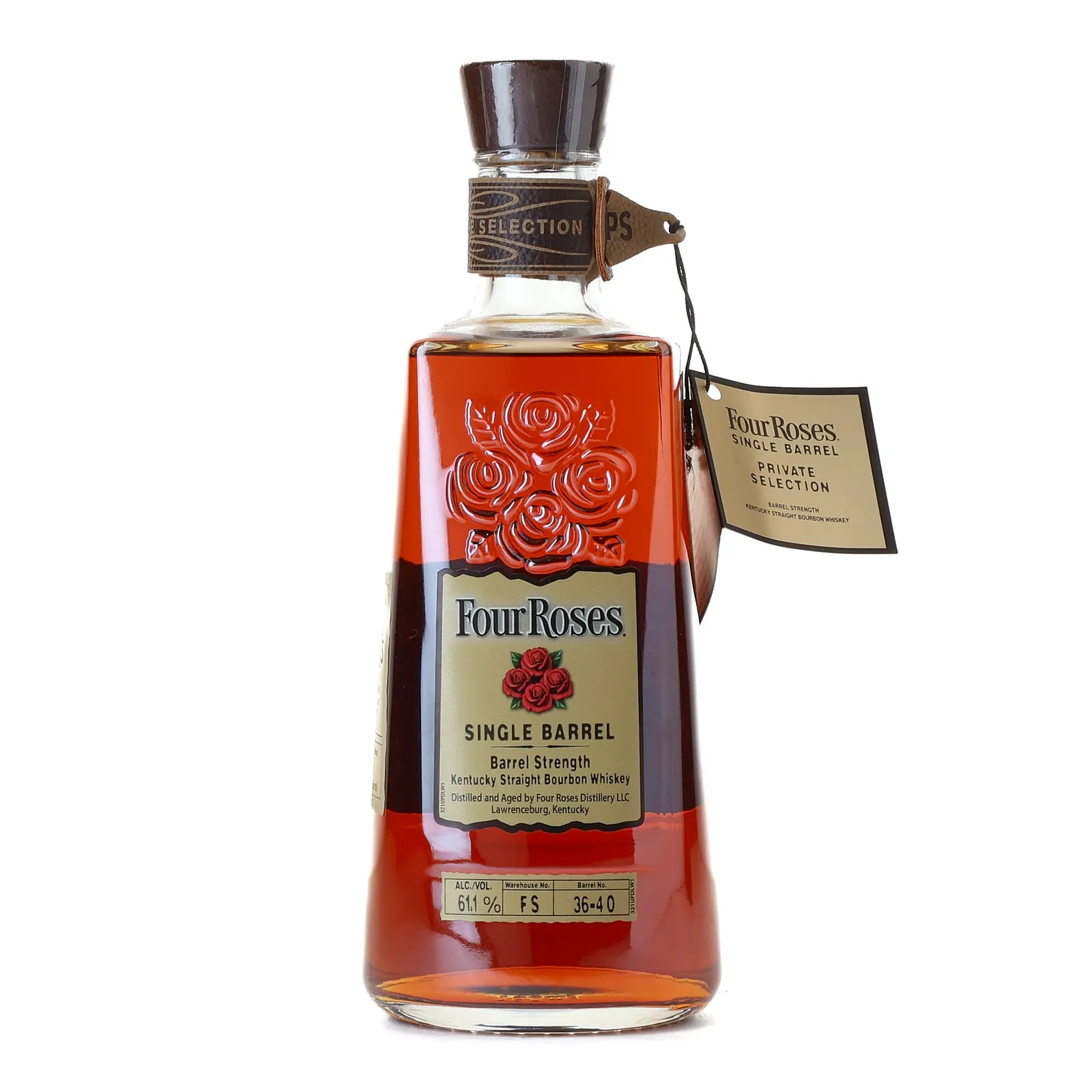 Four Roses Single Barrel Private Selection OESK Binny's Beverage Depot 10 Year Old, Cask #36-4 O, 2025, 61.1% whisky bottle
