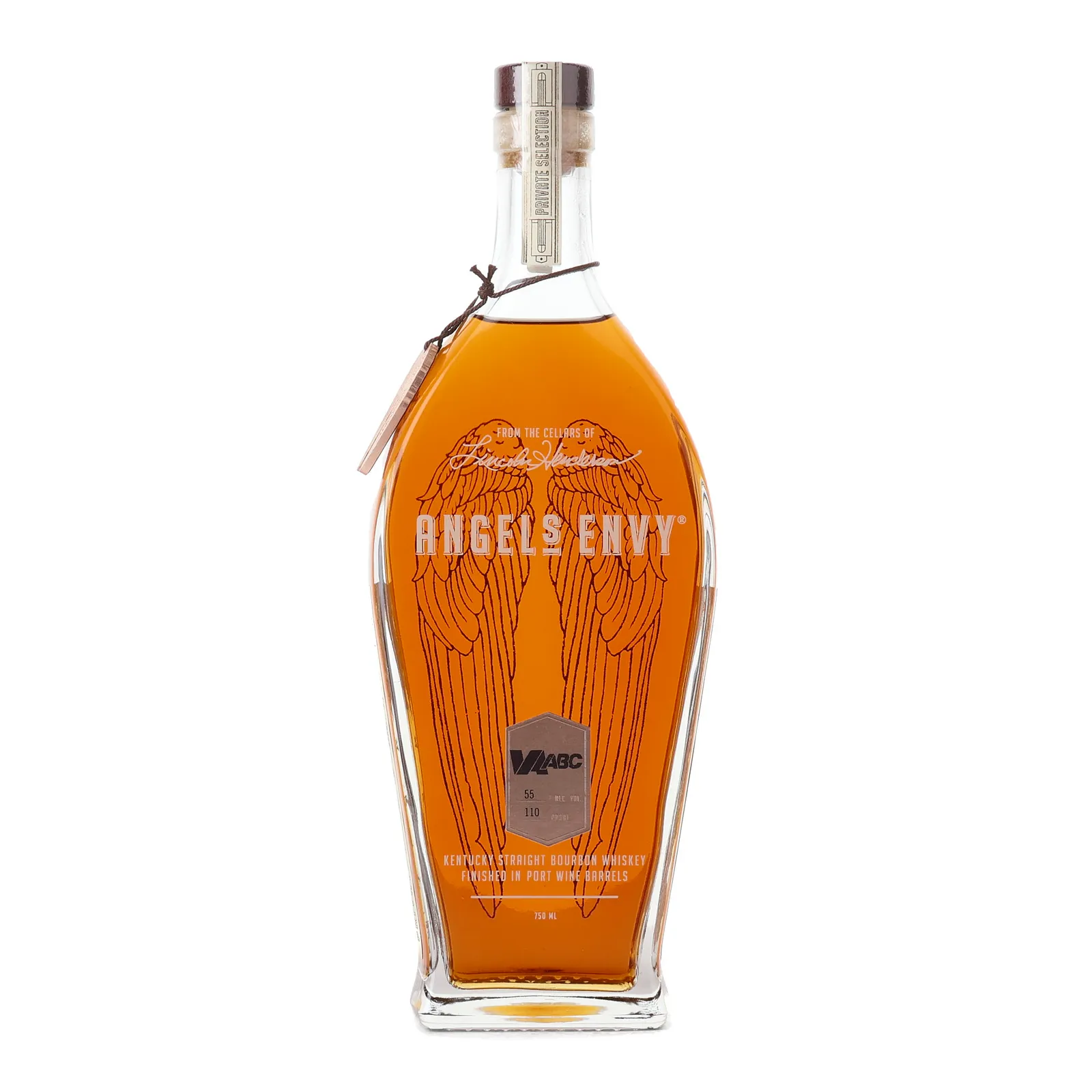 Angel's Envy Private Selection Single Barrel Virginia ABC, Port Cask, Cask #SB-230803, 55% whisky bottle