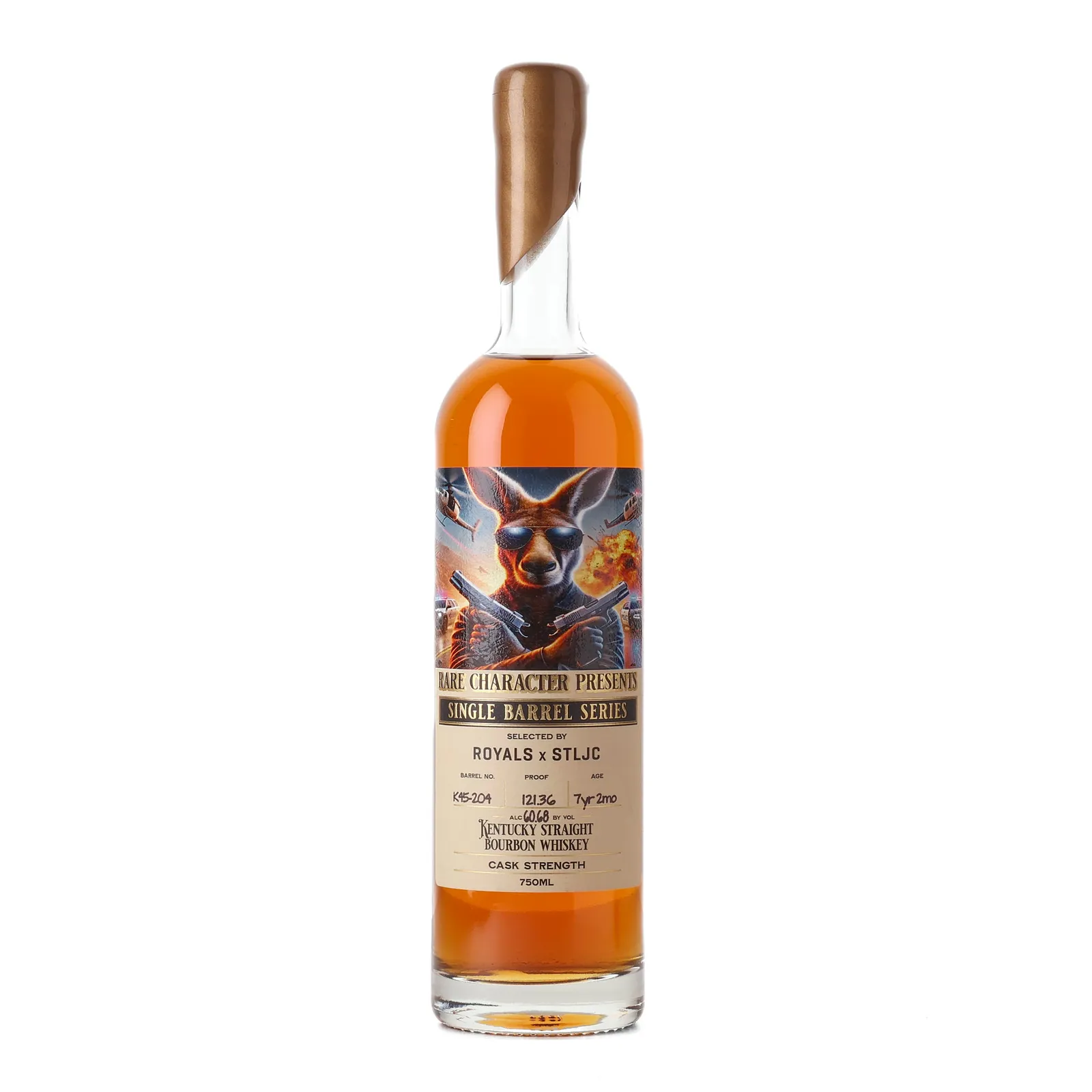 Rare Character Single Barrel Series Royals x STLJC 7 Year Old, Cask #K45-204, 2025, 60.68% whisky bottle