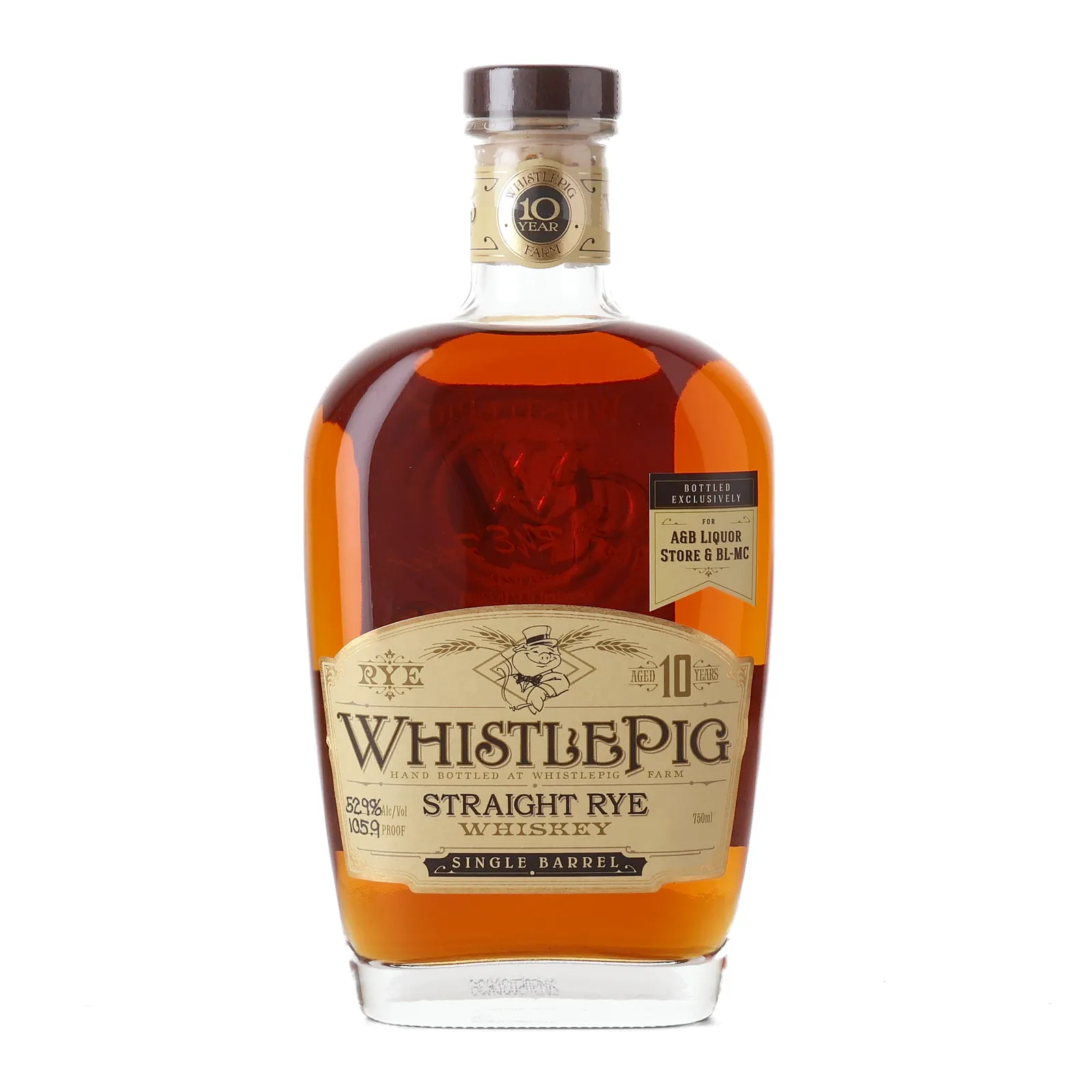 WhistlePig 'That's Rye Folks!' 14 Year Old, Cask #2428, 2005, WhistlePig, 52.9% whisky bottle