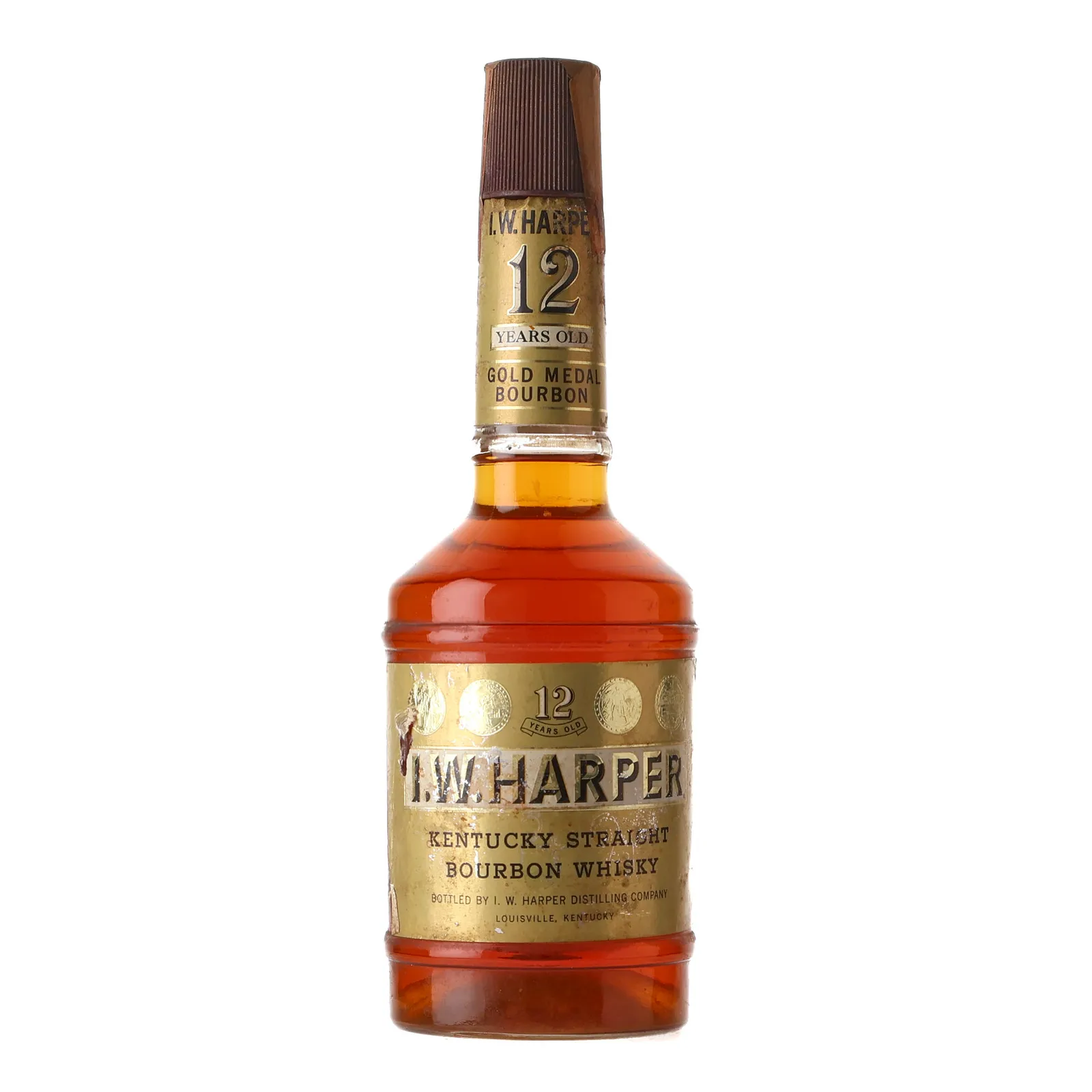 I.W. Harper 12 Year Old, New Charred American Oak Cask, 43% whisky bottle