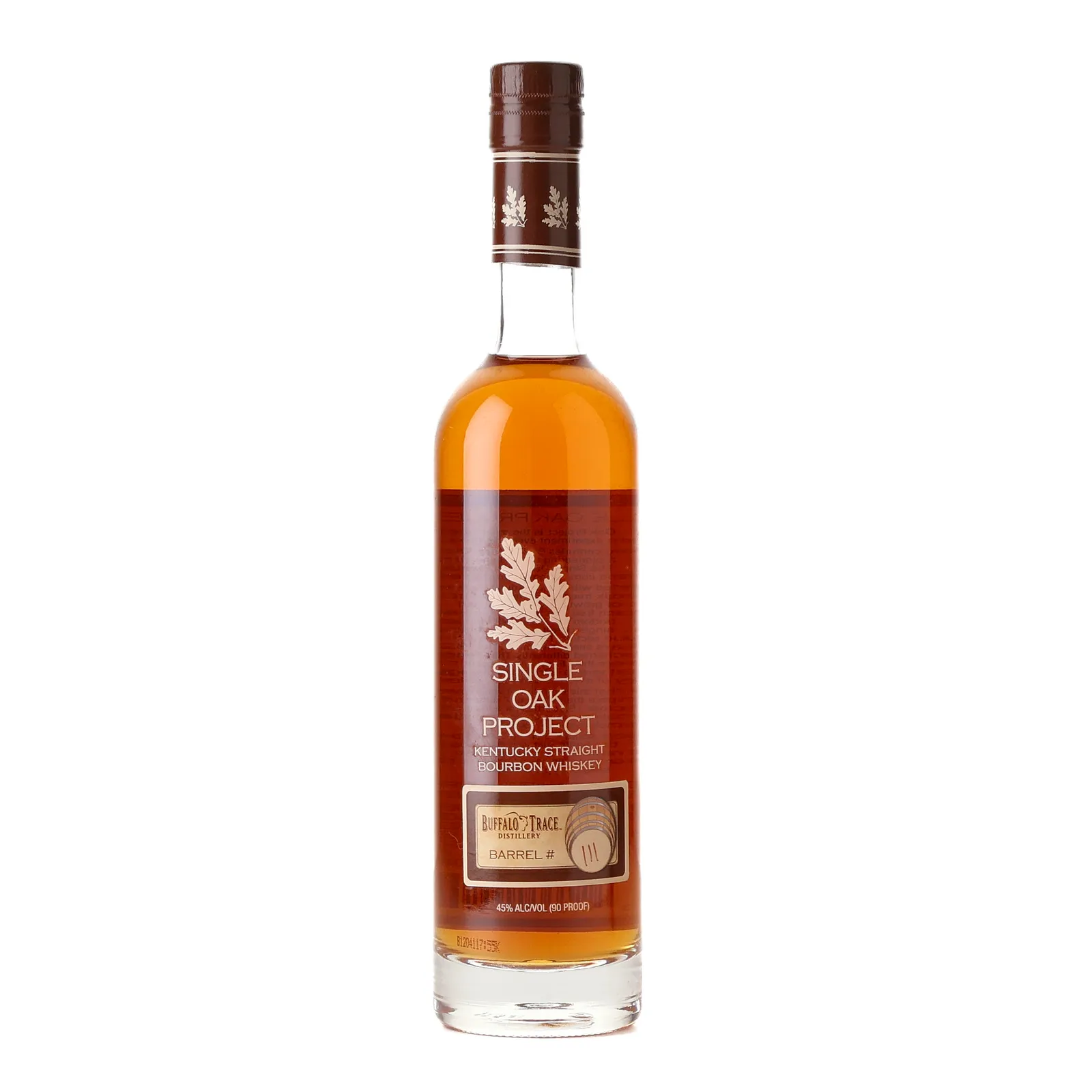 Buffalo Trace Single Oak Project 8 Year Old, New American Oak Cask, Cask #111, 1969, 45% whisky bottle