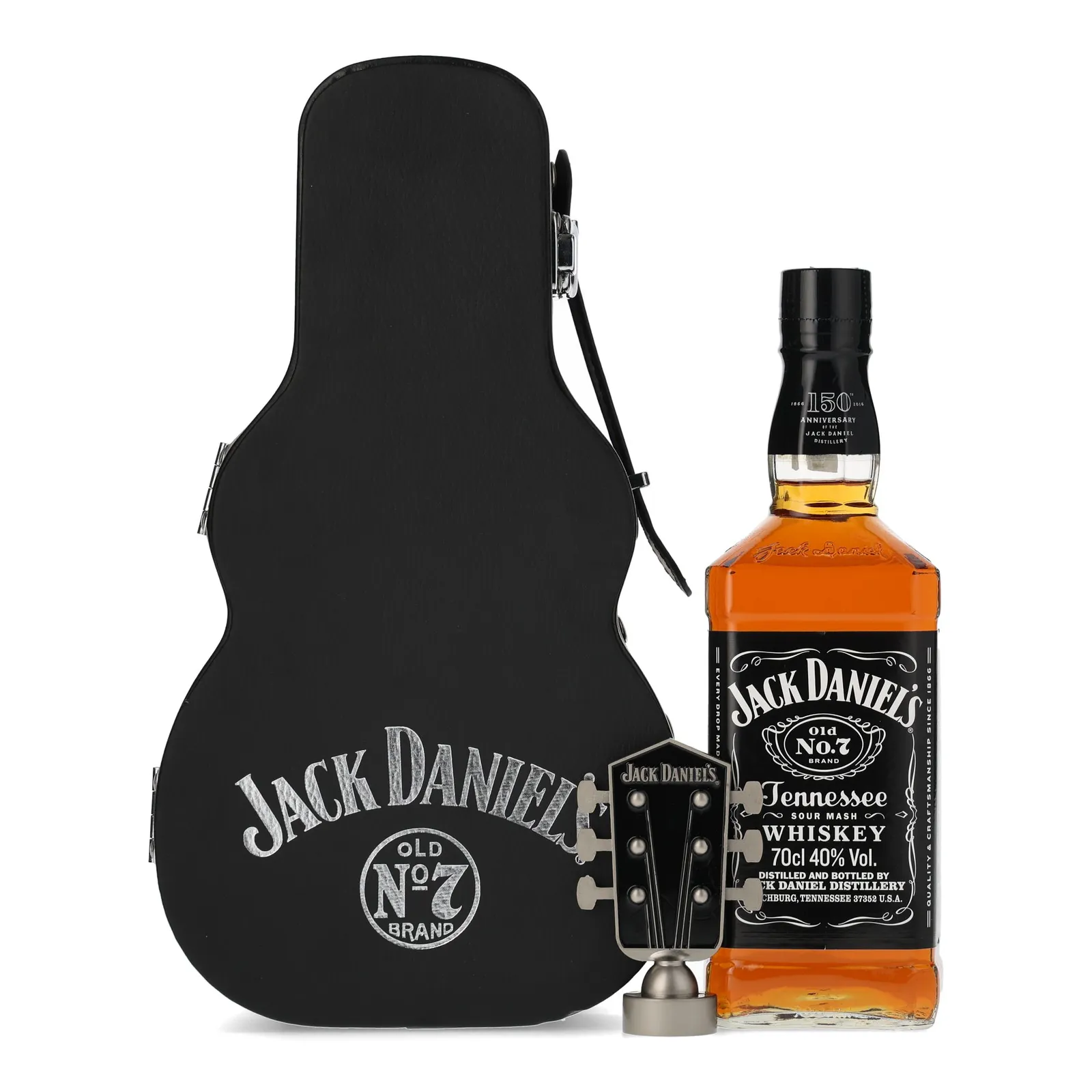 Jack Daniel's Old No. 7 150th Anniversary Tennessee Sour Mash Whiskey, New Charred Oak Cask, 2016, 40% whisky bottle