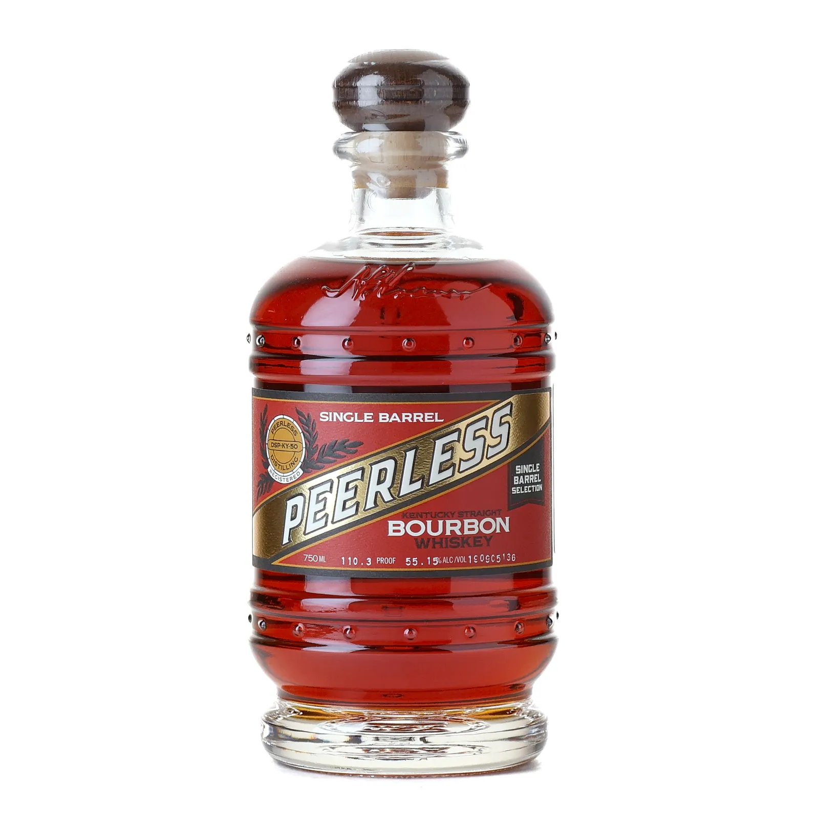 Peerless 'High Rye' Bourbon 'Raspberry Coco Cluster' Private Barrel Selection, Bourbon Cask, Cask #190905136, 55.15% whisky bottle