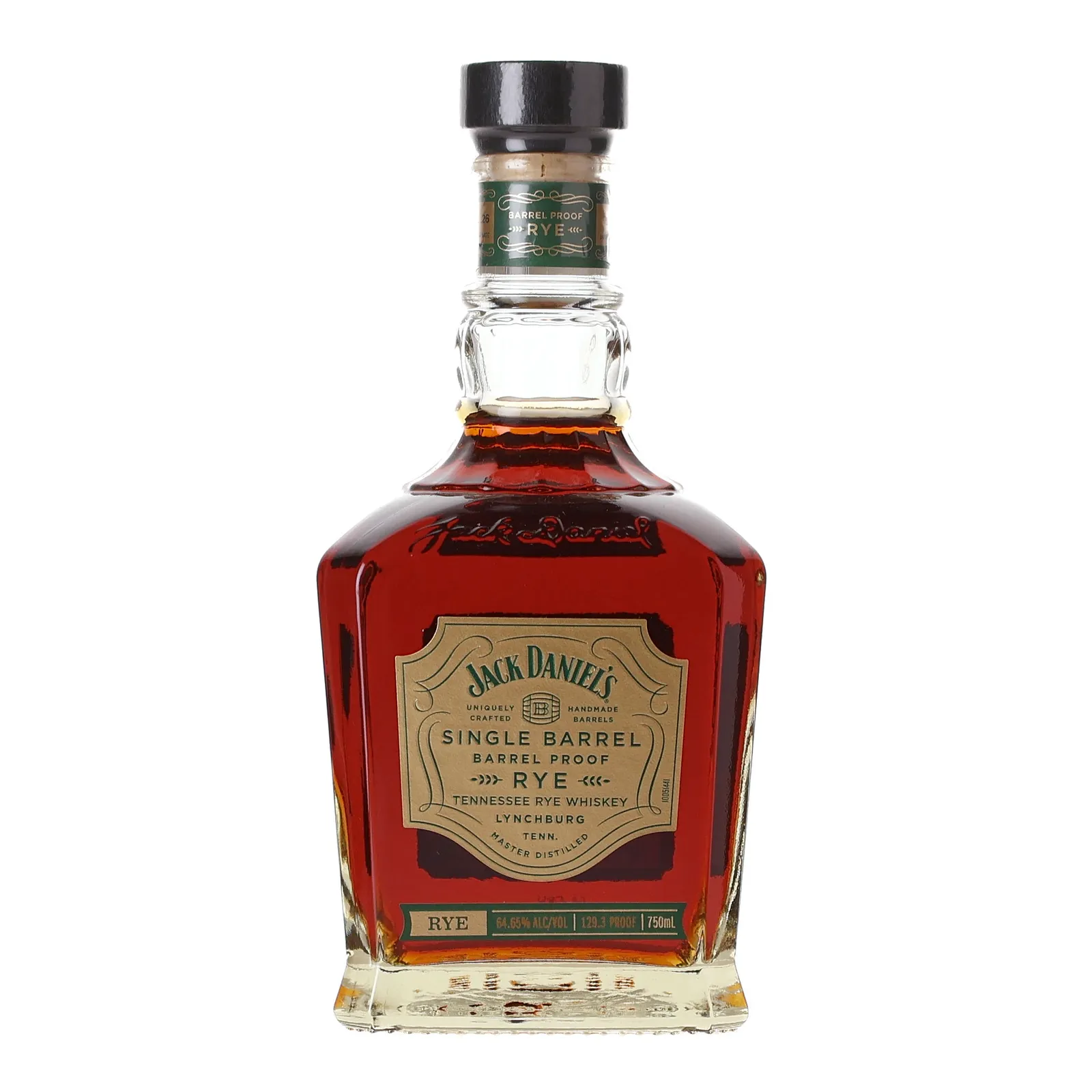 Jack Daniel's Single Barrel Barrel Proof Rye, Cask #26-02565, 2026, 64.7% whisky bottle