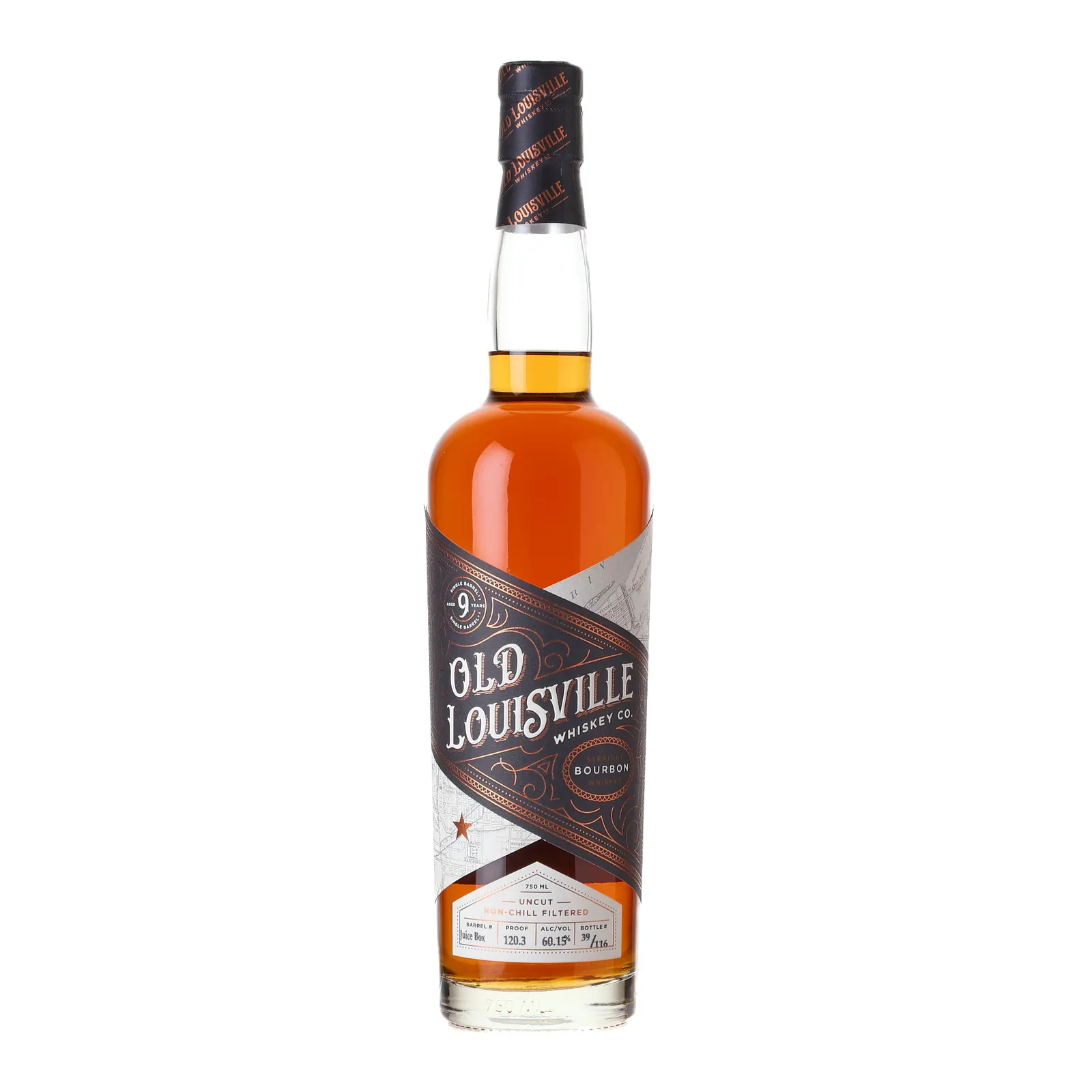 Old Louisville Juice Box 9 Year Old, 60.1% whisky bottle