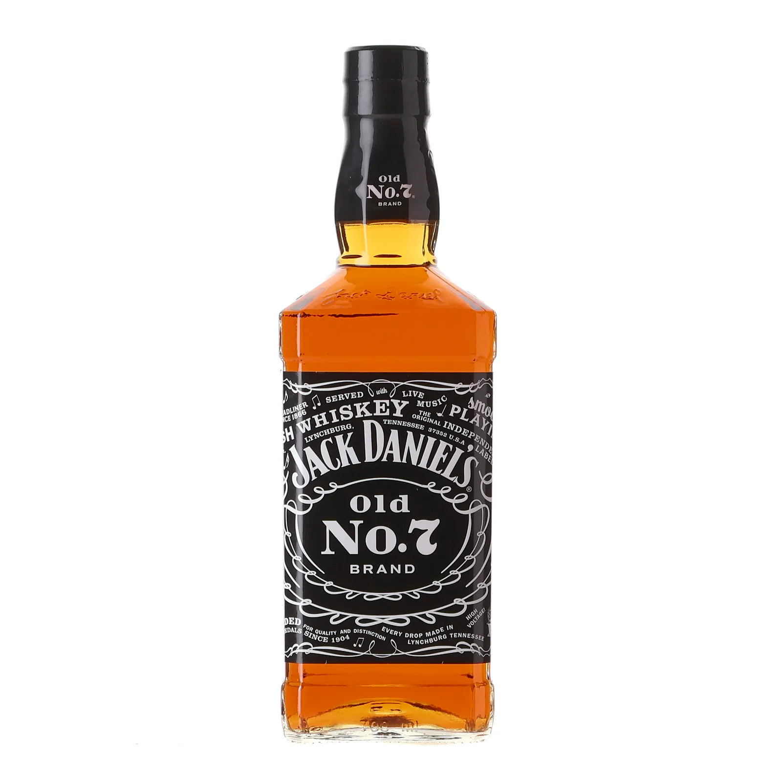 Jack Daniel's 155th Anniversary Paula Scher & Pentagram Tennessee Whiskey, 2021, 43% whisky bottle