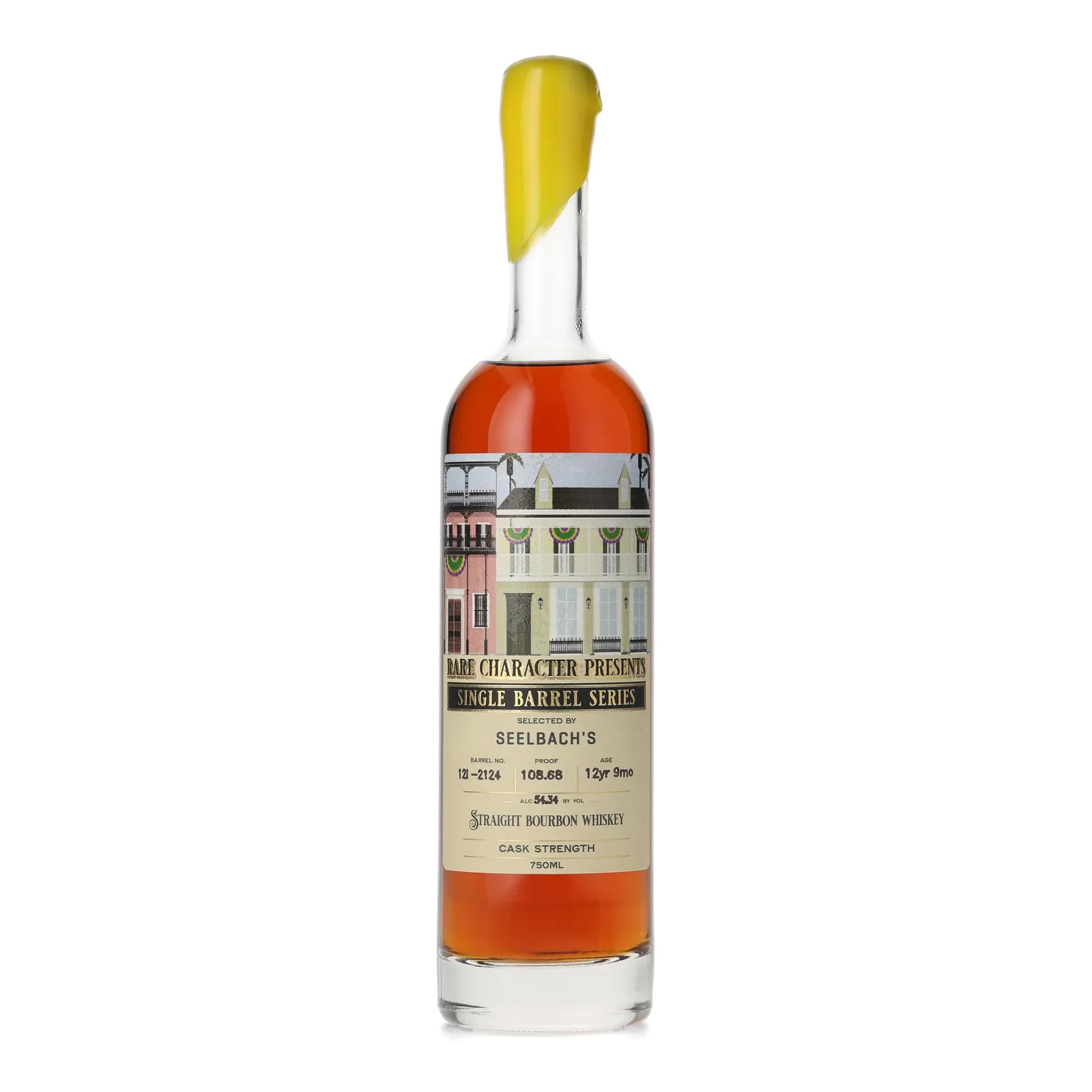 Rare Character Single Barrel Series 12 Year Old, New Charred Oak Cask, Cask #12-2124, 2013, Rare Character, 54.34% whisky bottle