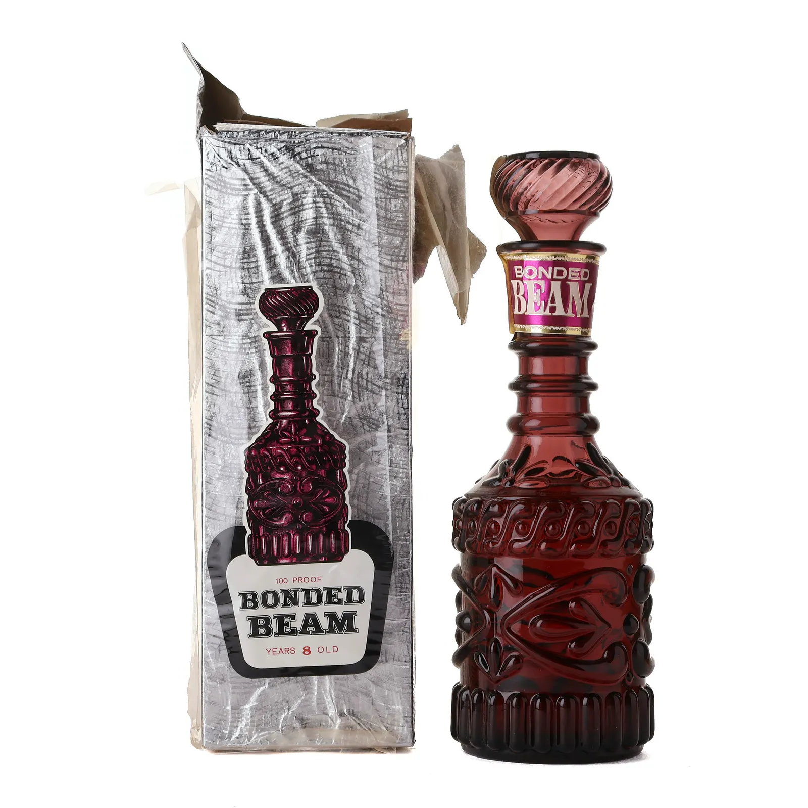 Jim Beam Bonded Beam 8 Year Old, 1967, 50% whisky bottle