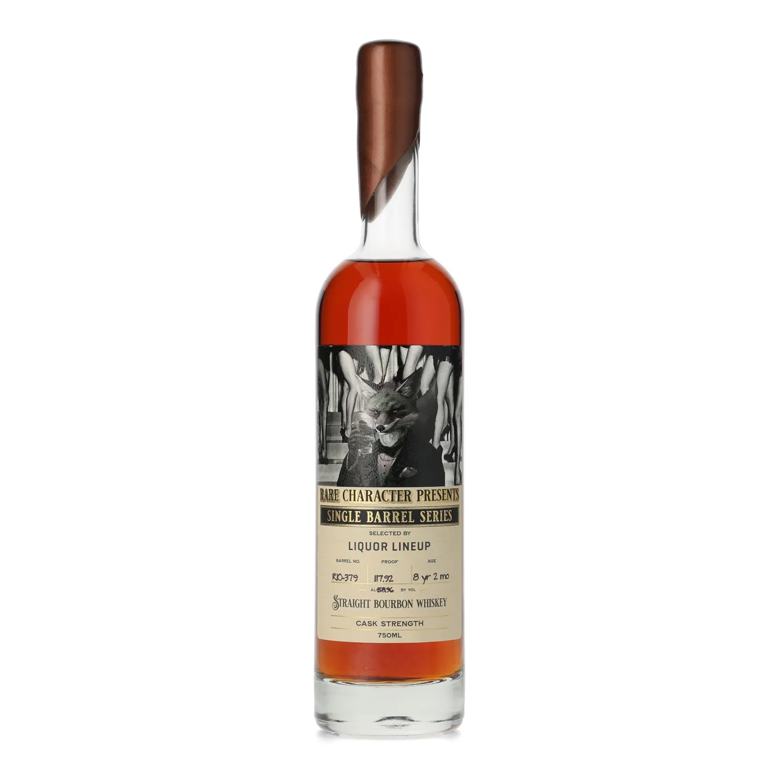 Rare Character Single Barrel Series Liquor Lineup 8 Year Old, Cask #RIO-379, 2024, 58.96% whisky bottle