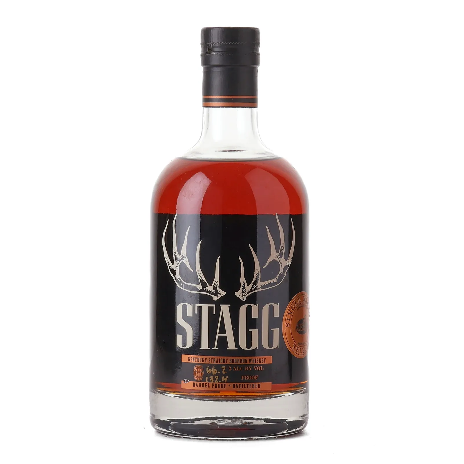 Stagg Barrel Proof Bourbon 'Frugal MacDoogal' Private Barrel Selection, Bourbon Cask, Cask #007, 2022, 66.2% whisky bottle