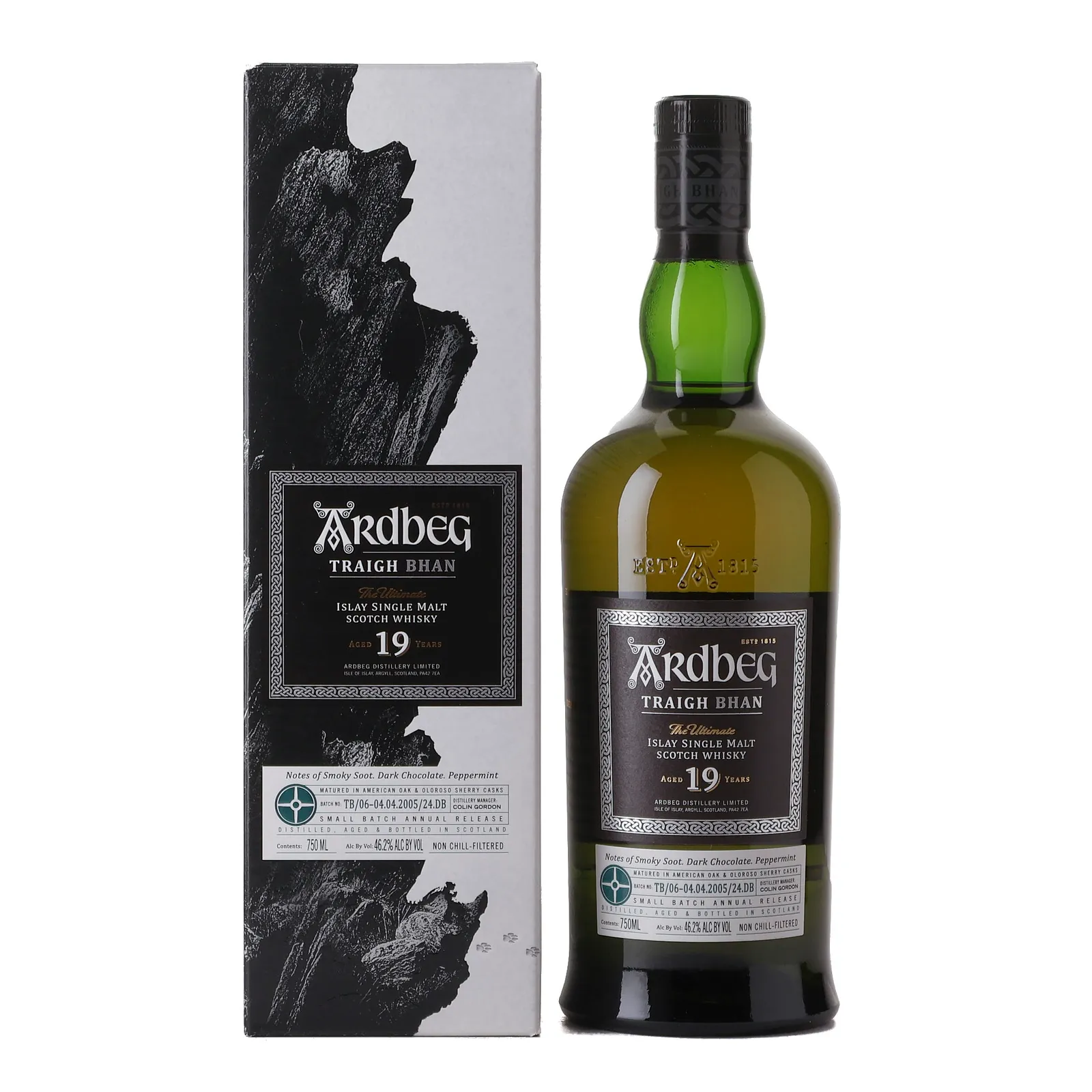 Ardbeg Traigh Bhan 19 Year Old, Bourbon & Sherry Cask, Batch No. 6, 2024, 46.2% whisky bottle
