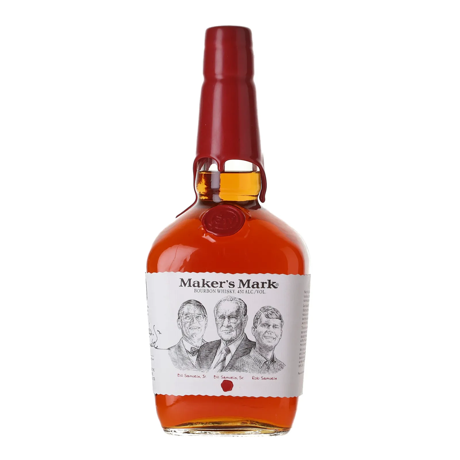 Maker's Mark Three Generations, 45% whisky bottle