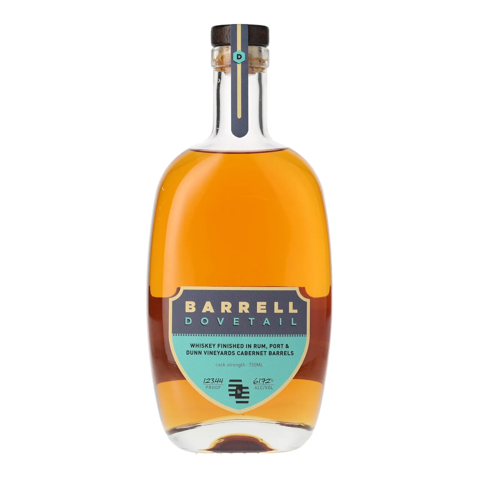 Barrell Craft Spirits Dovetail, Cabernet & Port & Rum Cask, 61.72% whisky bottle