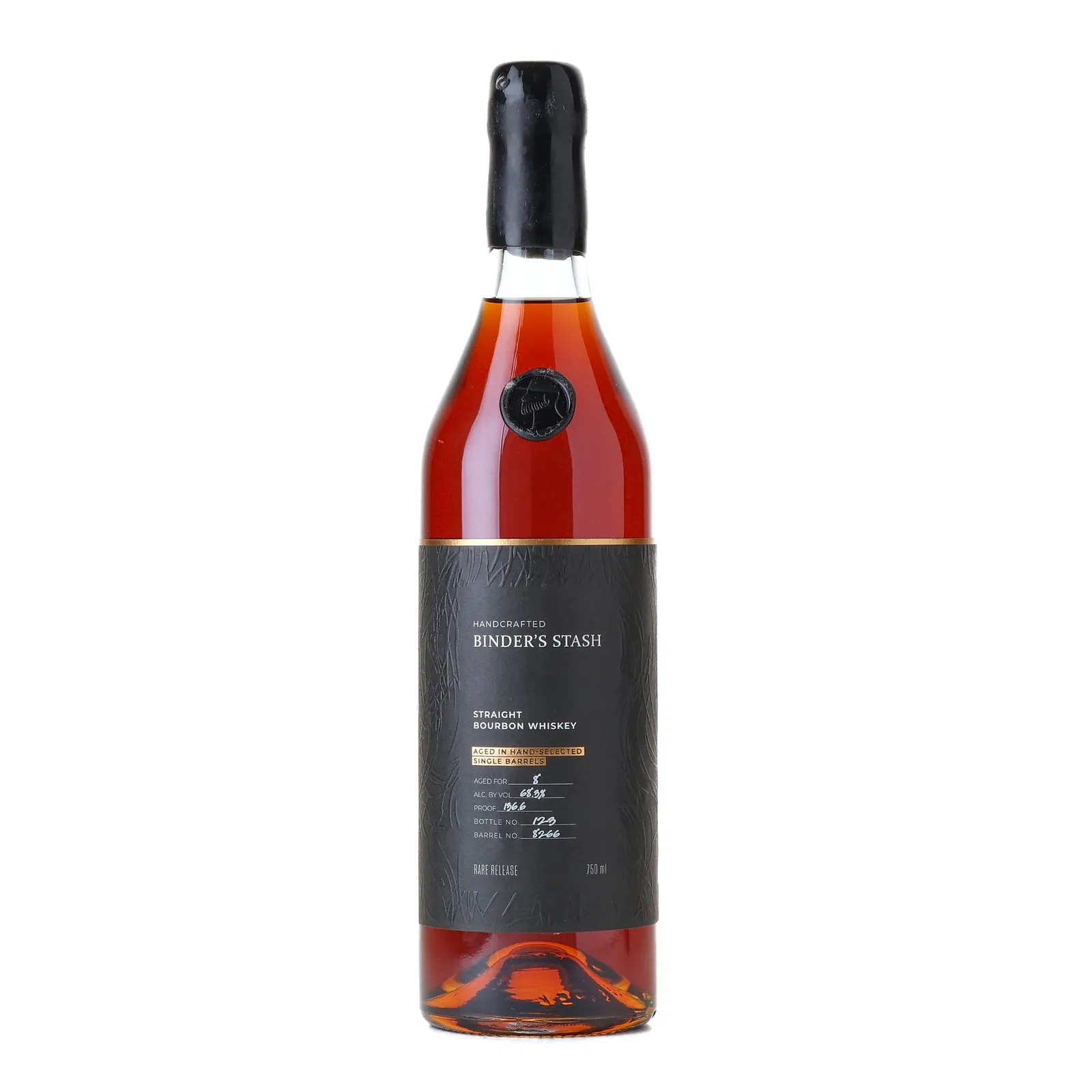 Willett Binder's Stash 'The Mulligan' Private Barrel Selection 8 Year Old, Cask #8266, Stoddard Spirits, 68.3% whisky bottle