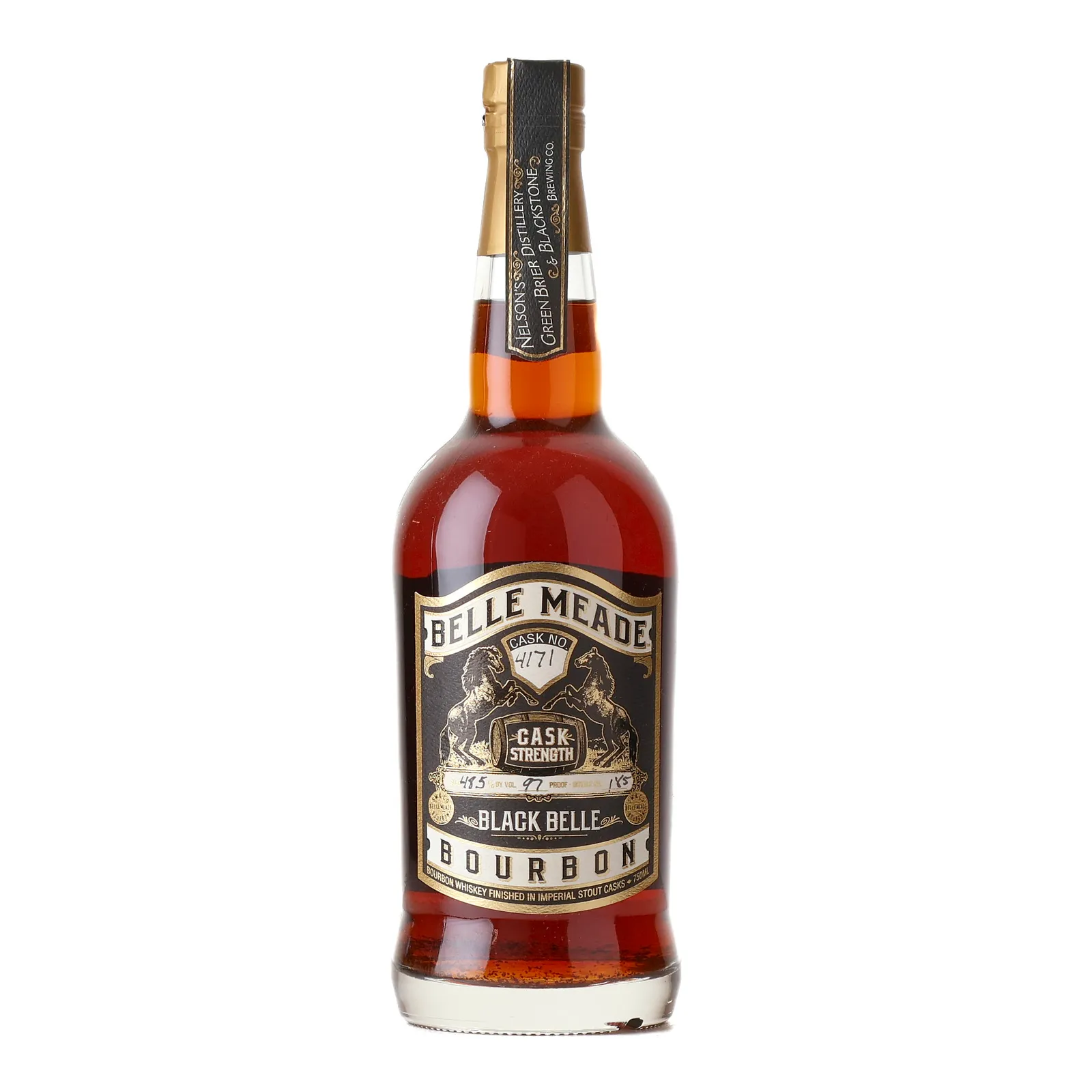 Belle Meade Black Belle Cask Strength, Imperial Stout Cask, Cask #4171, 48.5% whisky bottle