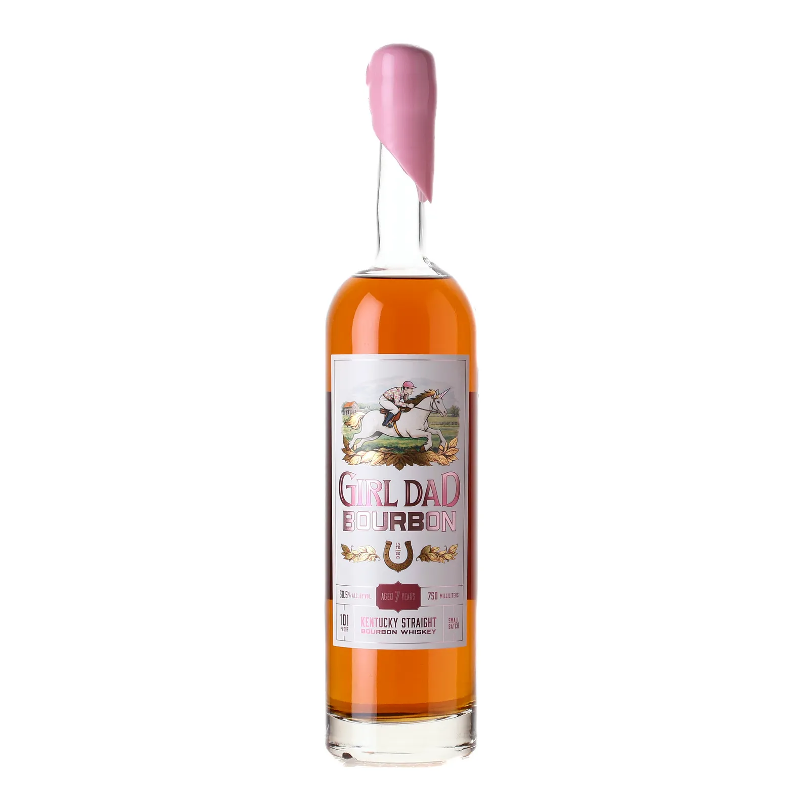 Girl Dad Bourbon Girl Dad 7 Year Bourbon, New Charred American Oak Cask, 2026, 50.5% whisky bottle