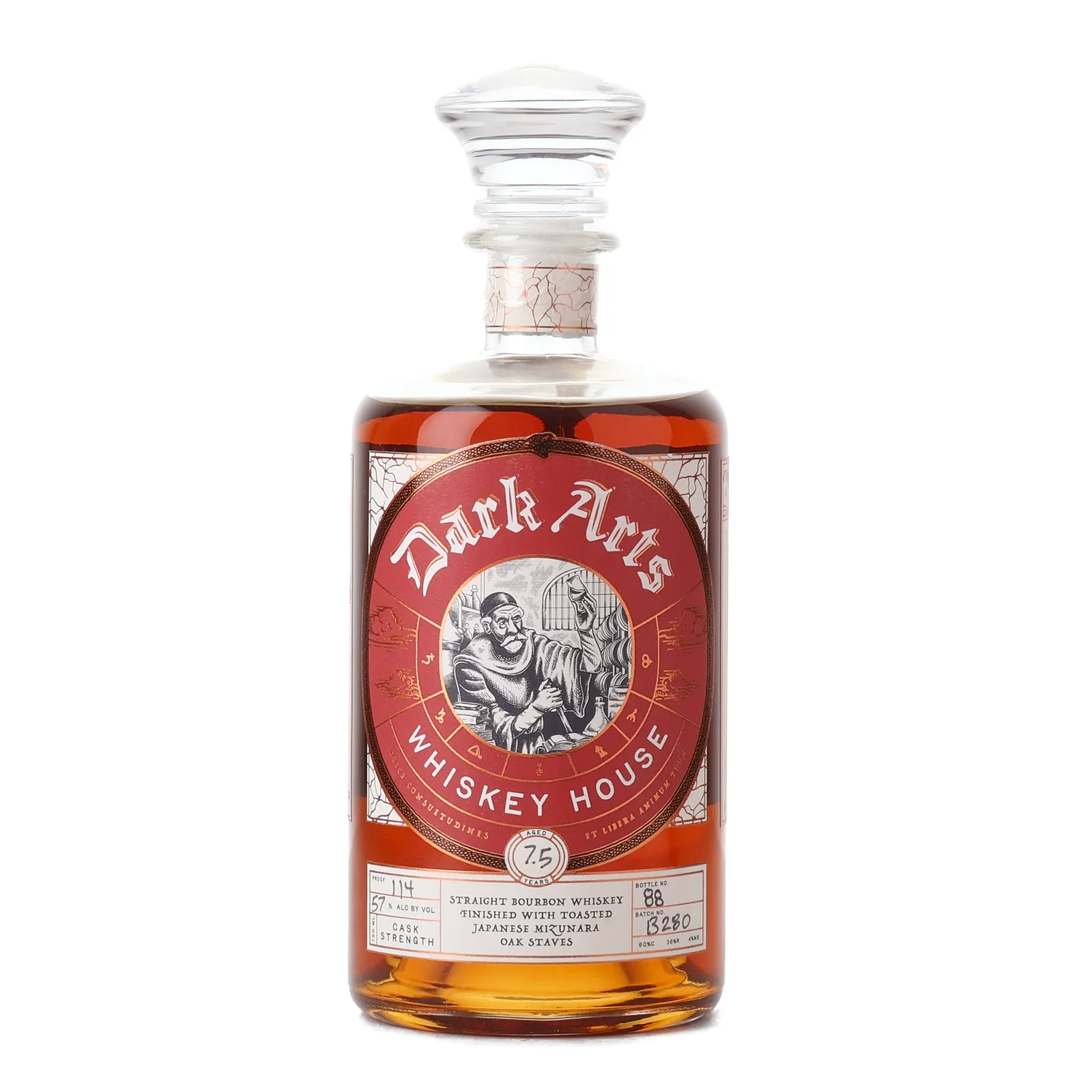 Dark Arts 7 Year Old, Liquor Guys, 57% whisky bottle