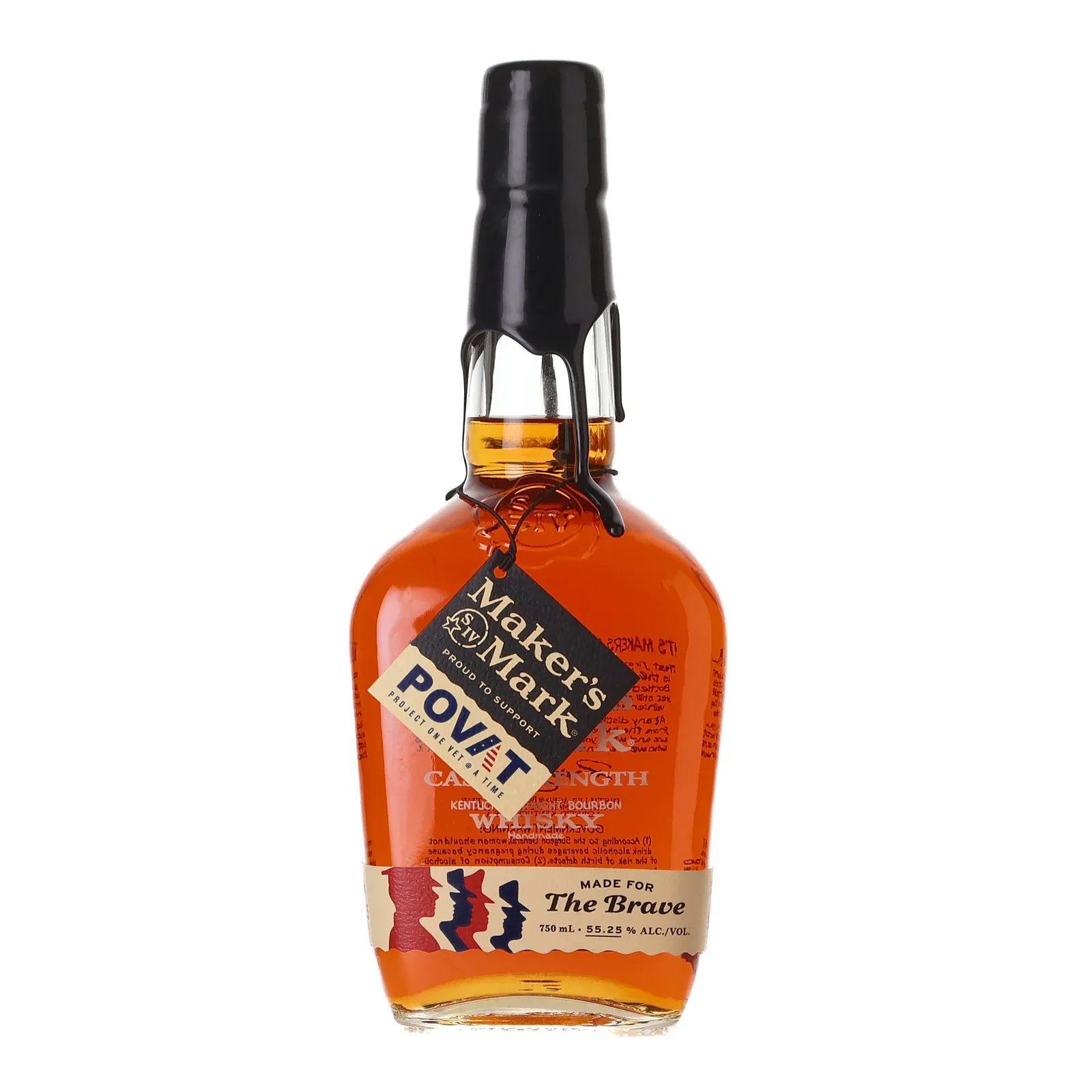 Maker's Mark Made for the Brave Cask Strength, Batch No. 26-01, 2026, 55.25% whisky bottle