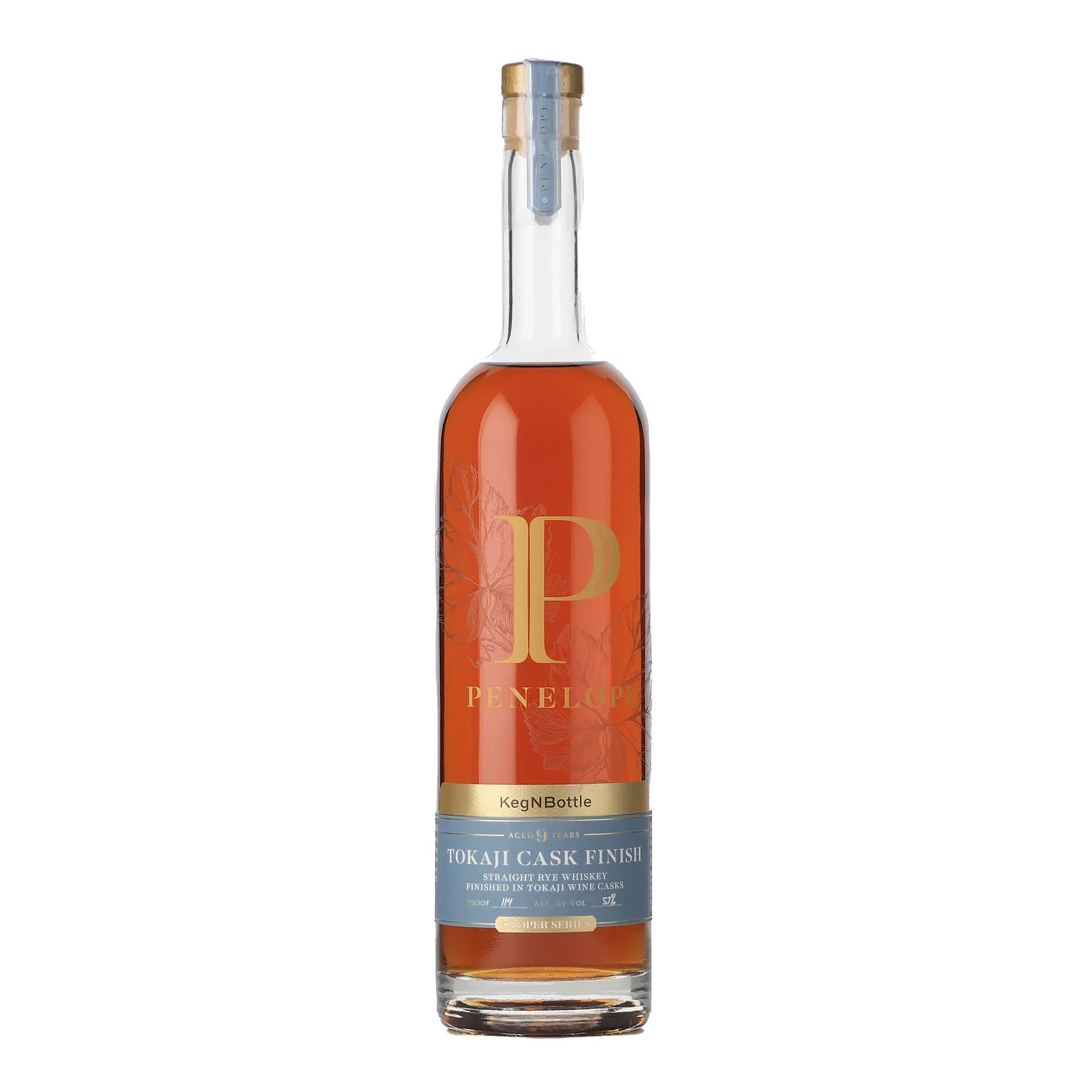 Penelope Cooper Series Tokaji Cask Finish 9 Year Old, Tokaji Wine Cask, Keg N Bottle, 57% whisky bottle