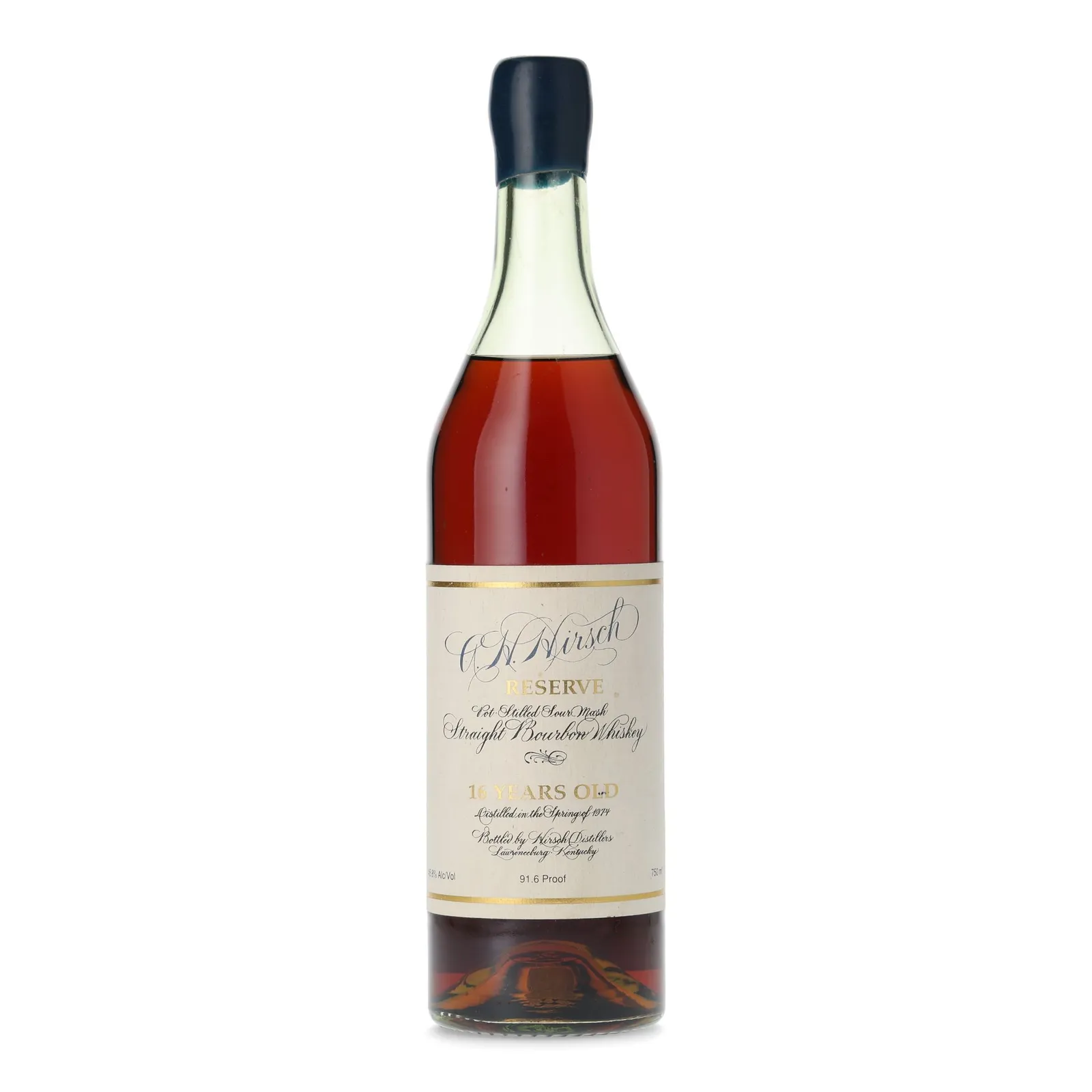 A.H. Hirsch Reserve 16 Year Old, 1974, 45.8% whisky bottle