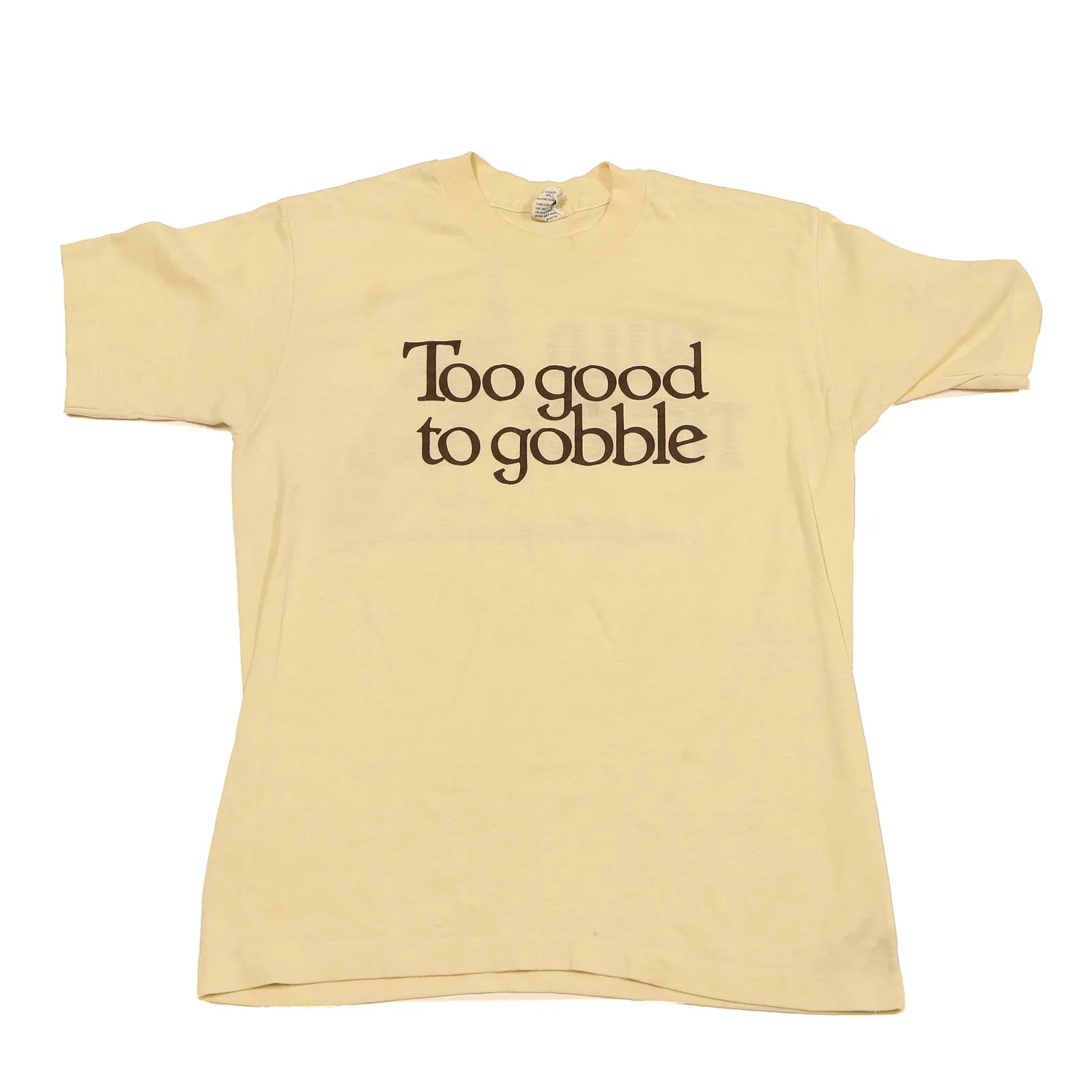 Wild Turkey Too Good to Gobble T-Shirt whisky bottle