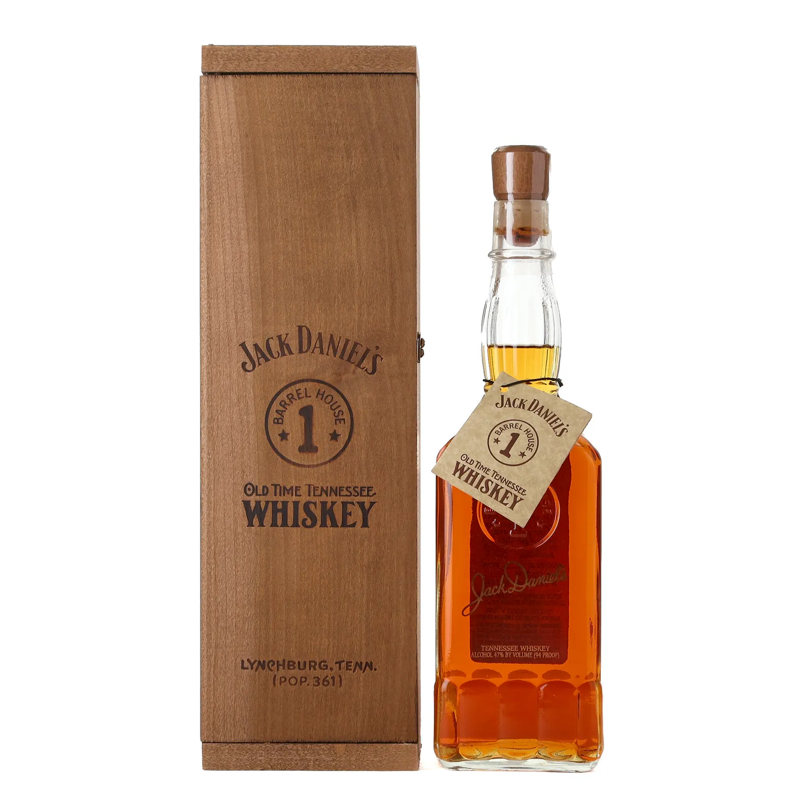 Jack Daniel's Barrel House 1 Summer 1994, New Charred Oak Cask, Batch 27, 1994, 47% whisky bottle