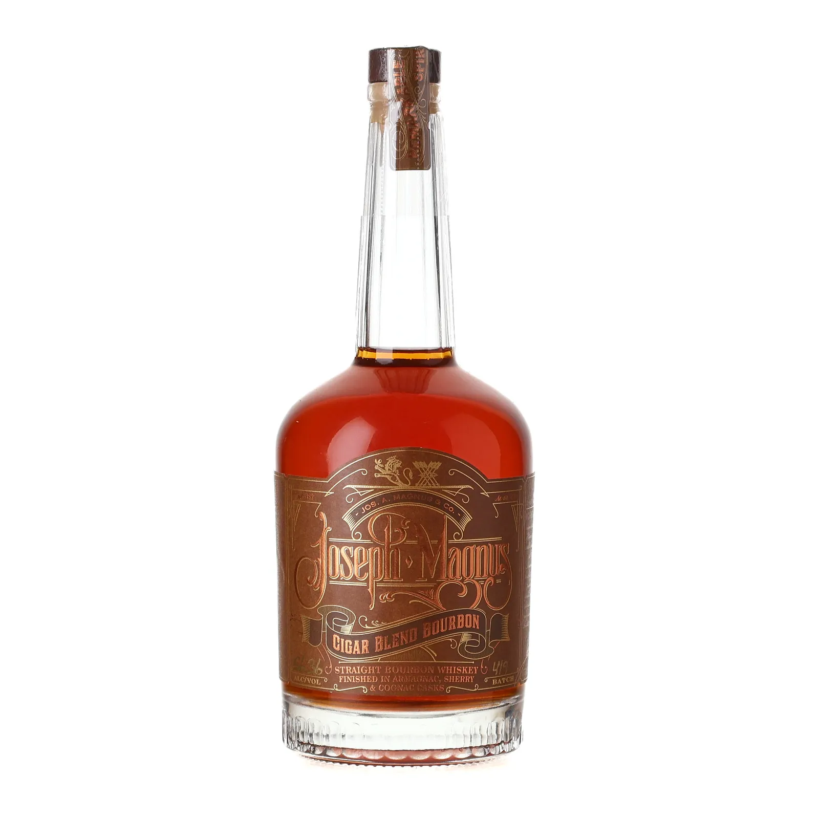 Joseph A. Magnus Cigar Blend Bourbon, Batch No. 419, 56.4% whisky bottle
