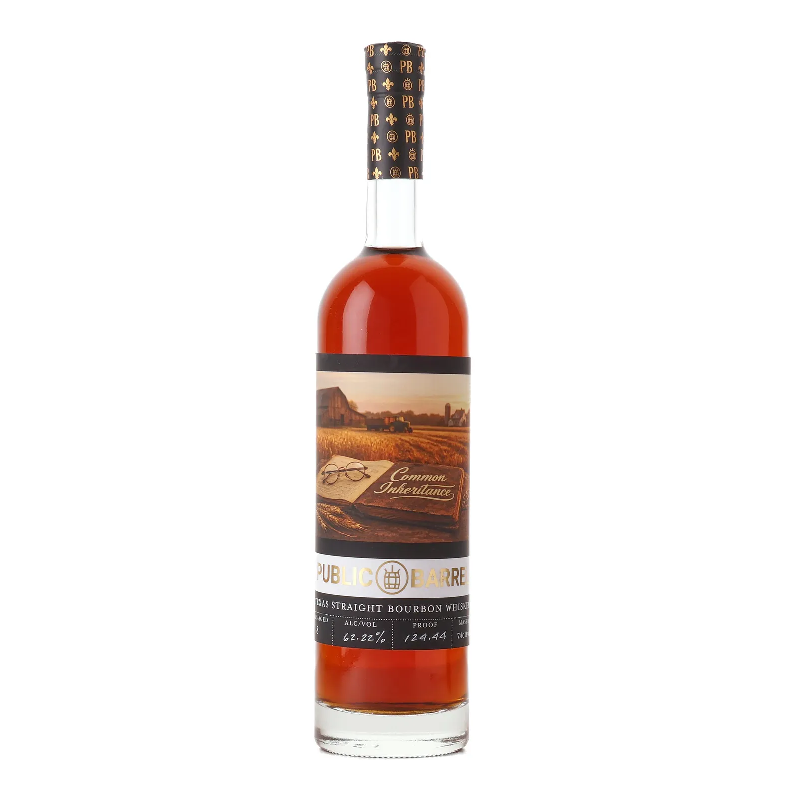 Public Barrel Common Inheritance 8 Year Old, Oak Cask, Sugar Tit Moonshine, 62.22% whisky bottle