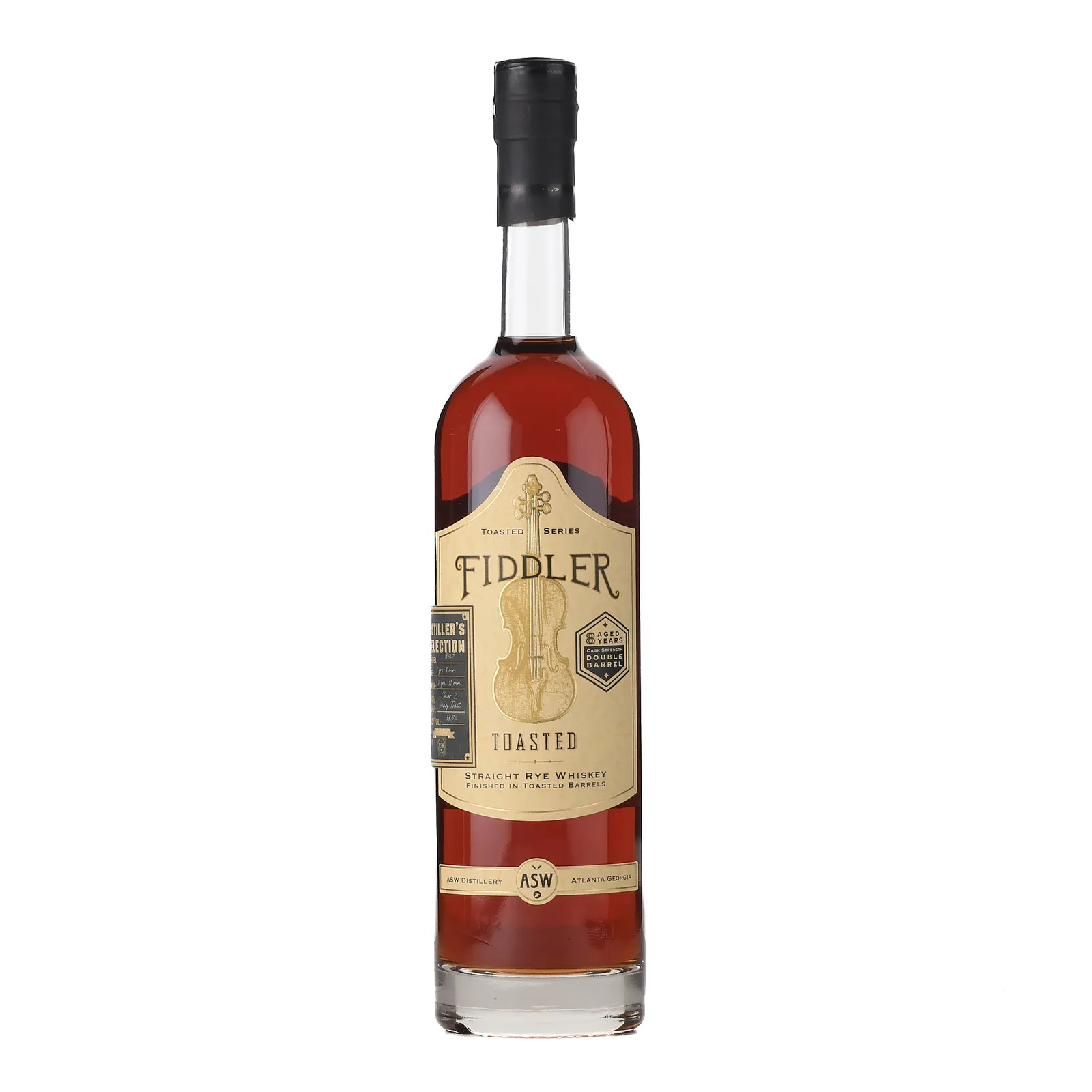 Fiddler Toasted Series Distiller's Selection 8 Year Old, Toasted Oak Cask, 59.3% whisky bottle
