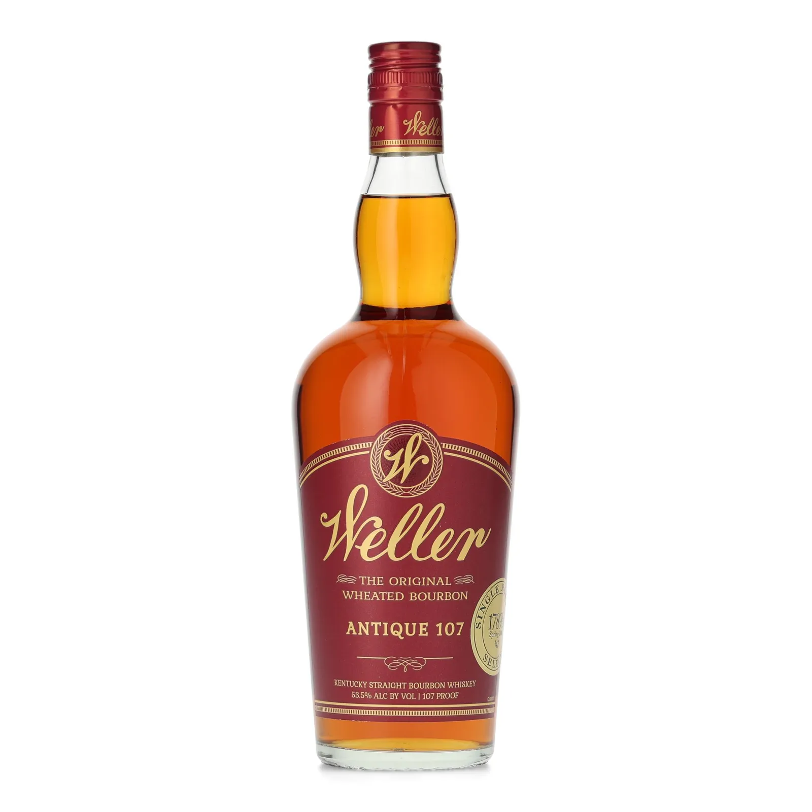 Weller Antique 107, Cask #47, 2018, 53.5% whisky bottle