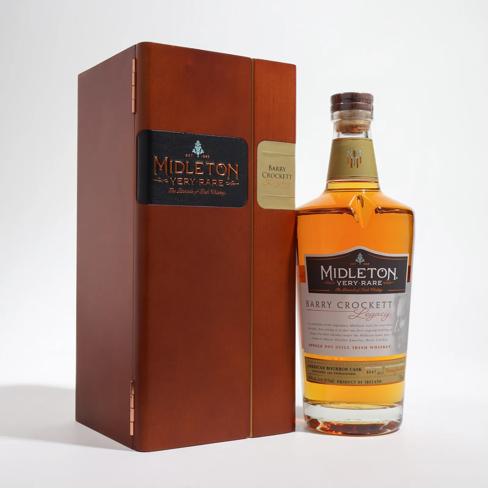 Midleton Barry Crockett Legacy, American Bourbon Cask, 46% whisky bottle
