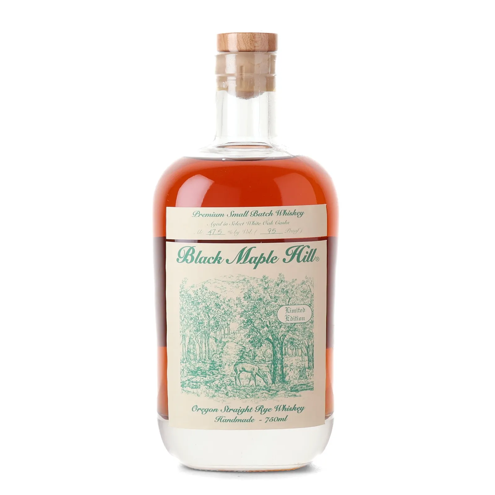 Black Maple Hill Limited Edition Small Batch No. Rye, White Oak Cask, 47.5% whisky bottle