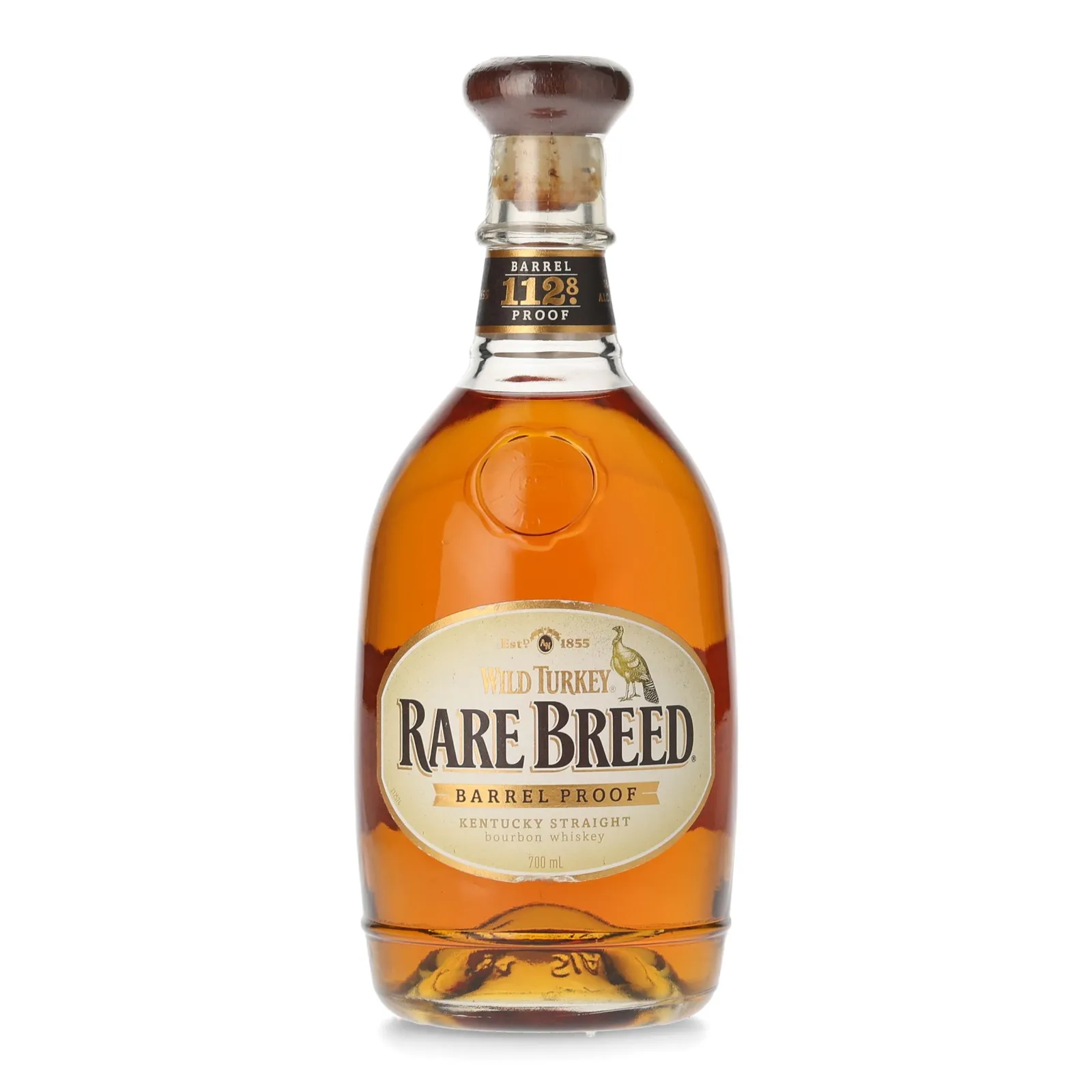 Wild Turkey Rare Breed Barrel Proof, New Charred American Oak Cask, 112.8 Proof, 2015, 56.4% whisky bottle