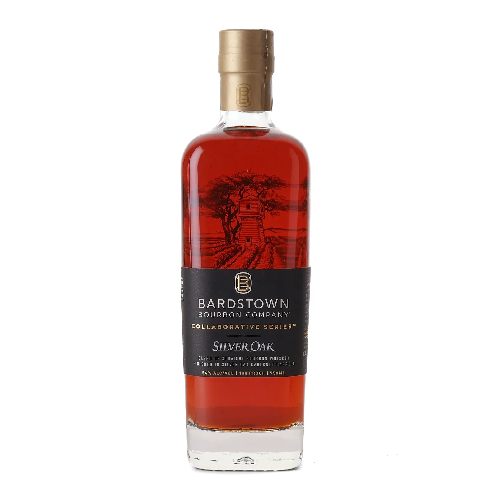 Bardstown Bourbon Company Collaborative Series: Silver Oak, Cabernet Wine Cask, 54% whisky bottle