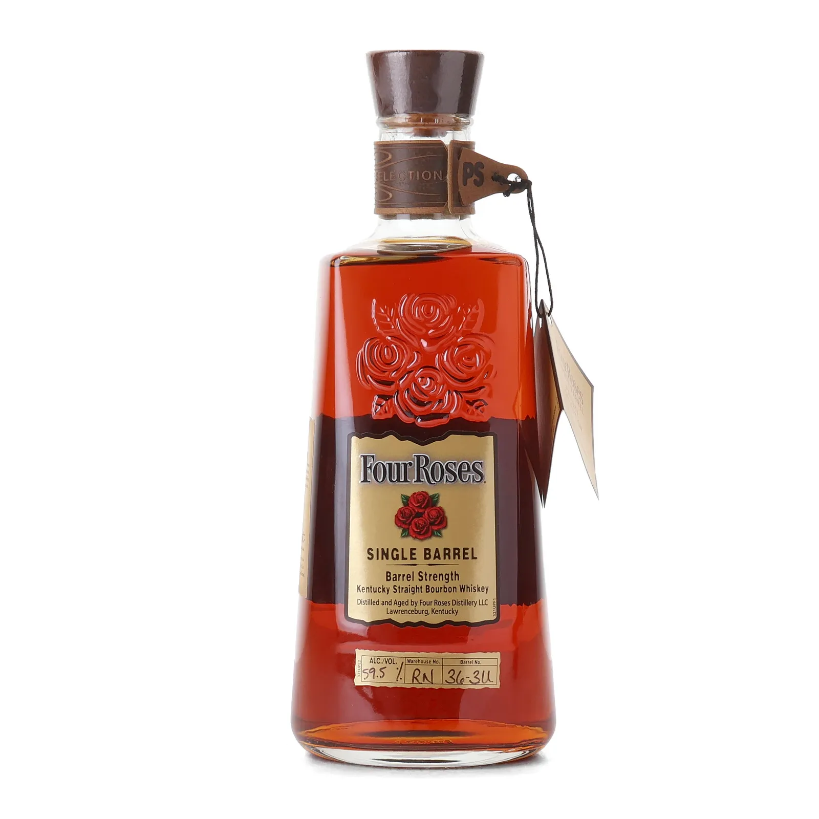 Four Roses Single Barrel Private Selection Kentucky Strong OESV 16 Year Old, Cask #RN 36-3U, 2022, 59.5% whisky bottle