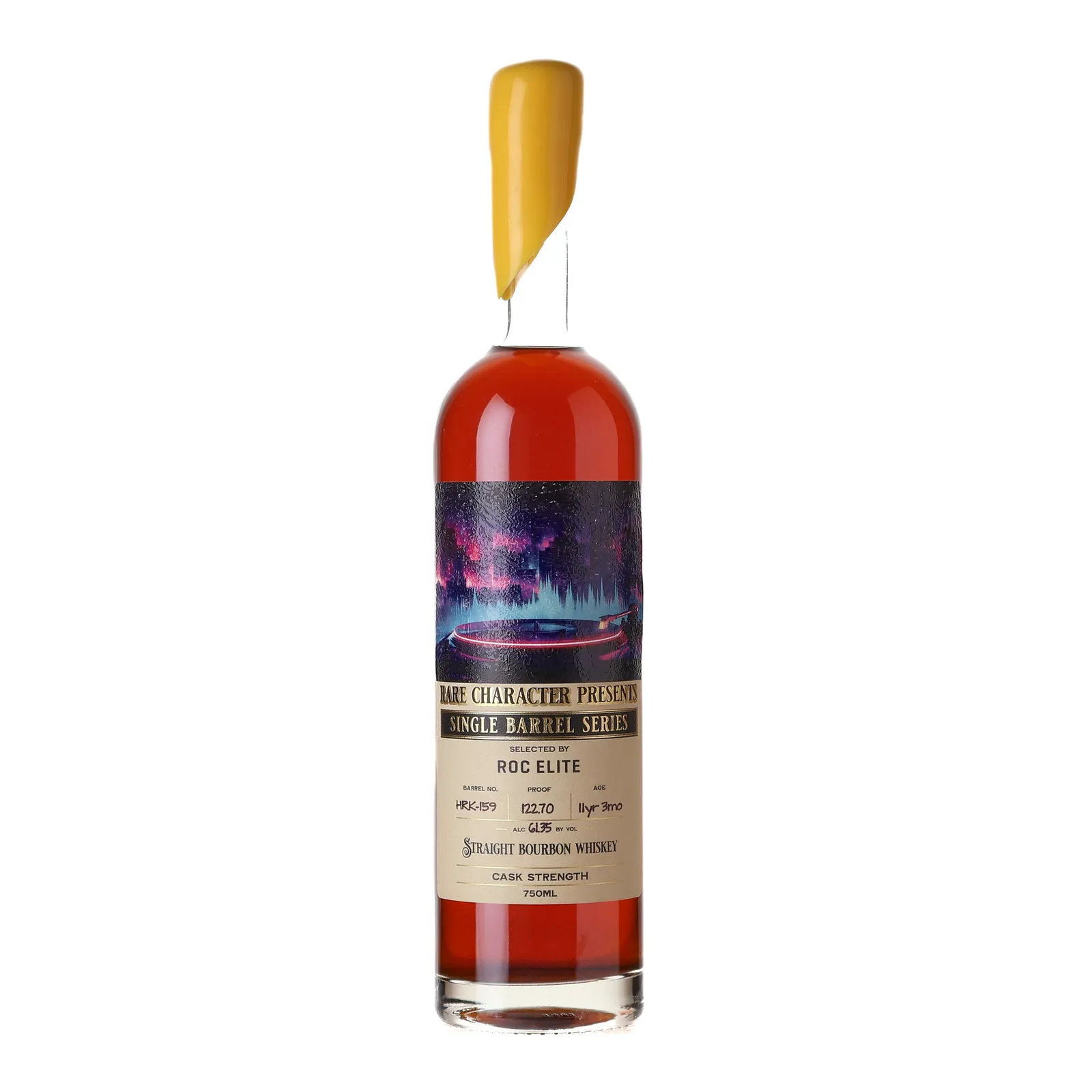 Rare Character Single Barrel Series 'ROC Elite' Private Barrel Selection 11 Year Old, New Charred Oak Cask, Cask #HRK-159, Rare Character, 61.35% whisky bottle